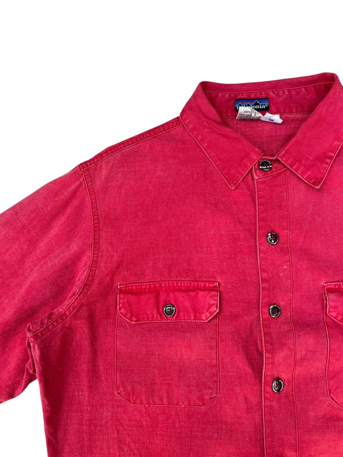 Patagonia Vintage 90s Patagonia Waxed Cotton Canvas Button Shirt Size US L / EU 52-54 / 3 - 4 Thumbnail