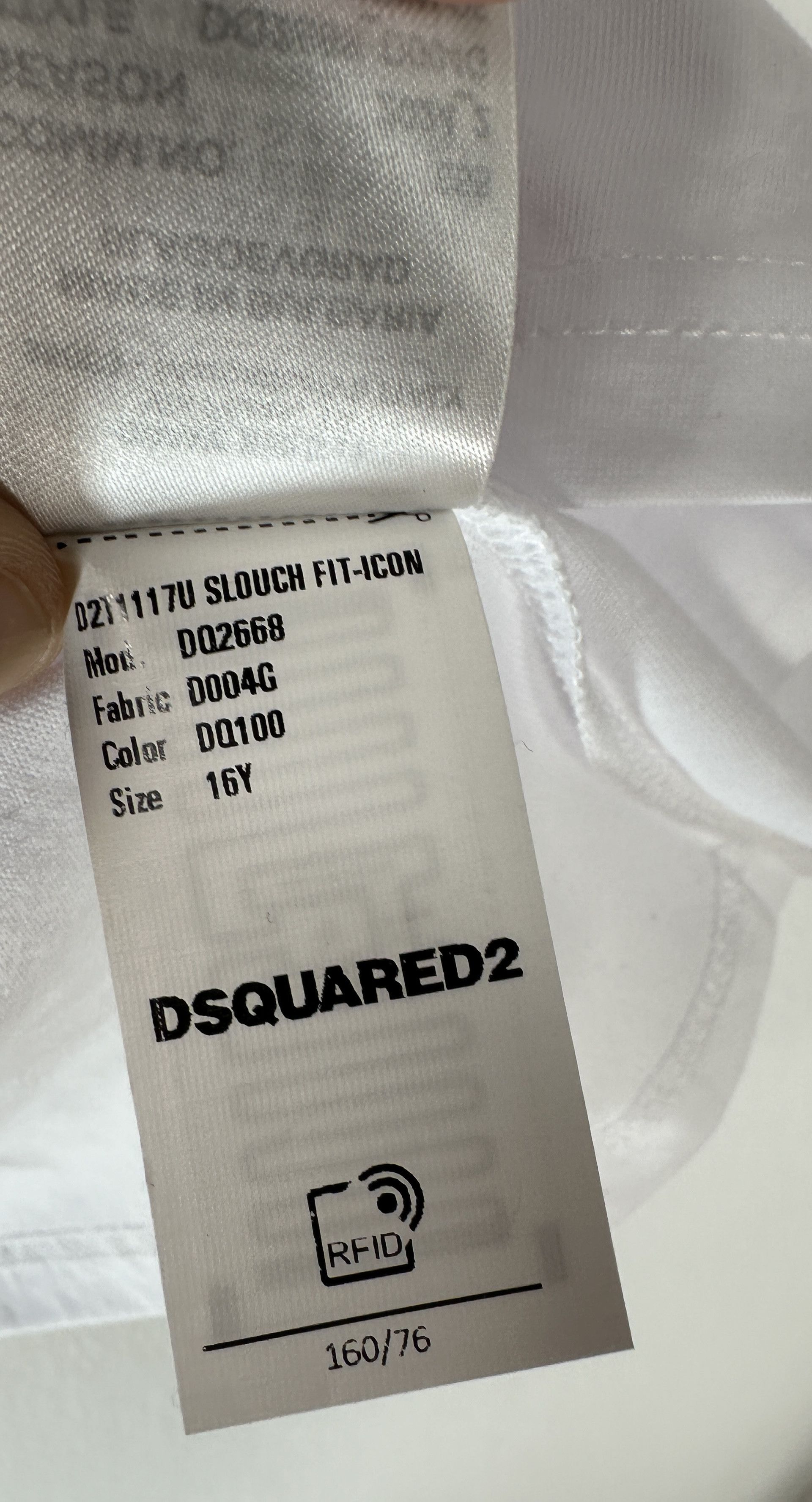 Dsquared2 Icon Logo-print T-shirt Size US M / EU 48-50 / 2 - 5 Thumbnail