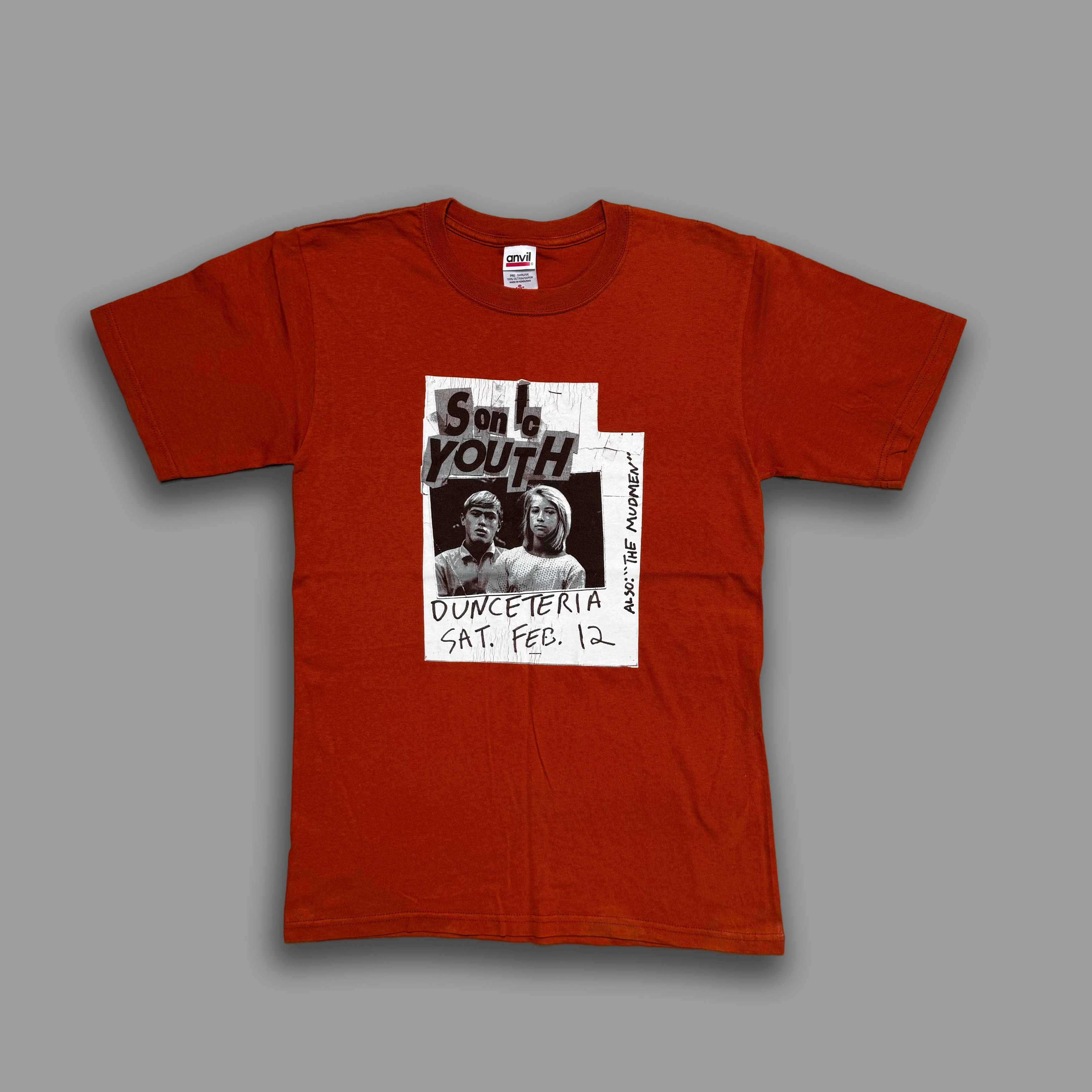 Band Tees × Rock T Shirt × Vintage SONIC YOUTH DUNCETERIA 
