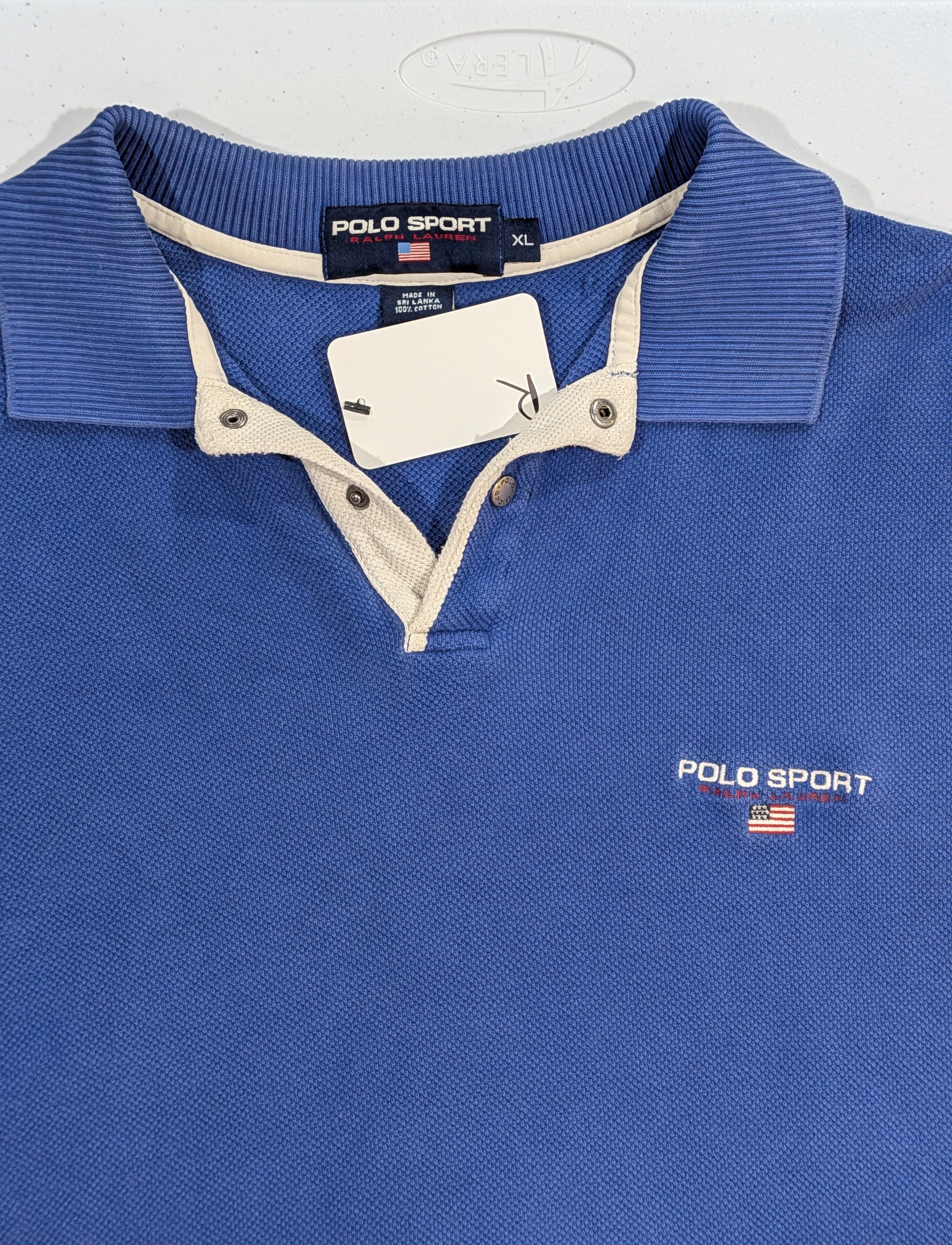 Ralph Lauren Sport Men's Polo Sport Ralph Lauren Snap Button Polo Knit Size US XL / EU 56 / 4 - 2 Thumbnail