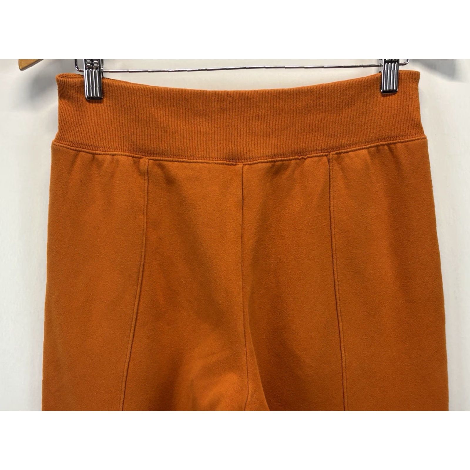 Athleta VINTAGE Athleta Retro Sweatpants Women’s Small Orange Cotton Blend Pull On Straight Leg Jogging Activewear Size 28" / US 6 / IT 42 - 4 Thumbnail