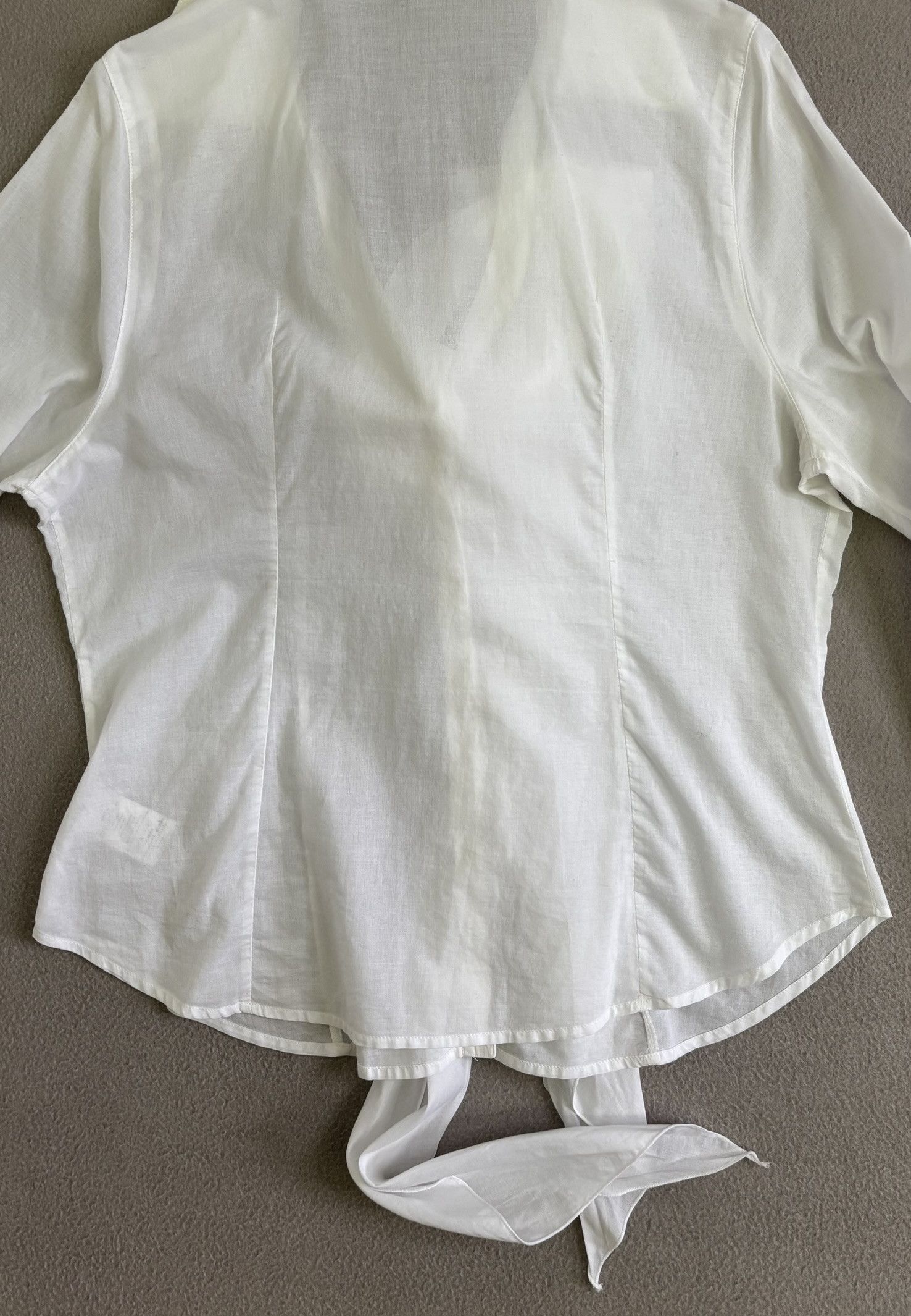 ANNE FONTAINE × Vintage Anne Fontaine White shirt size 44 Size L / US 10 / IT 46 - 10 Thumbnail