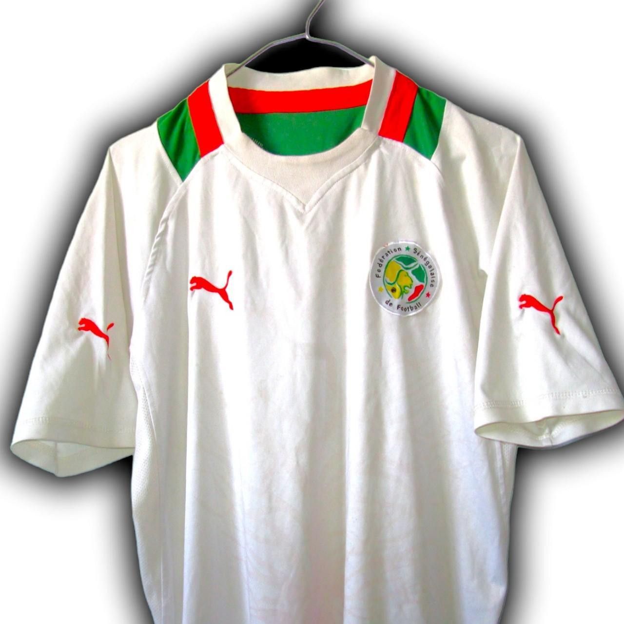 Puma Senegal 2012 2013 Home Maillot Shirt Jersey Size US L / EU 52-54 / 3 - 1 Thumbnail