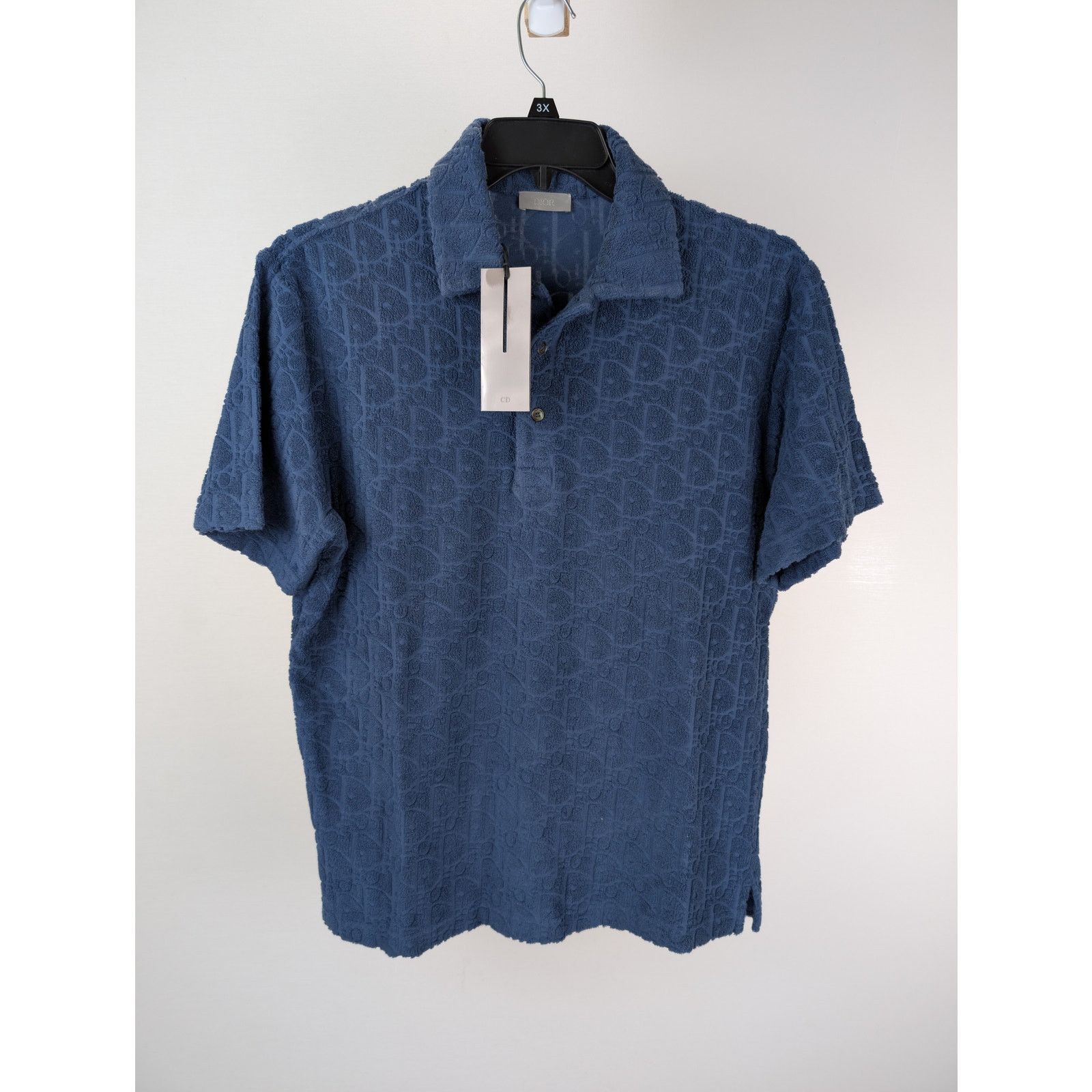 Dior o1rshd1 Polo Shirt in Blue Size US S / EU 44-46 / 1 - 2 Thumbnail
