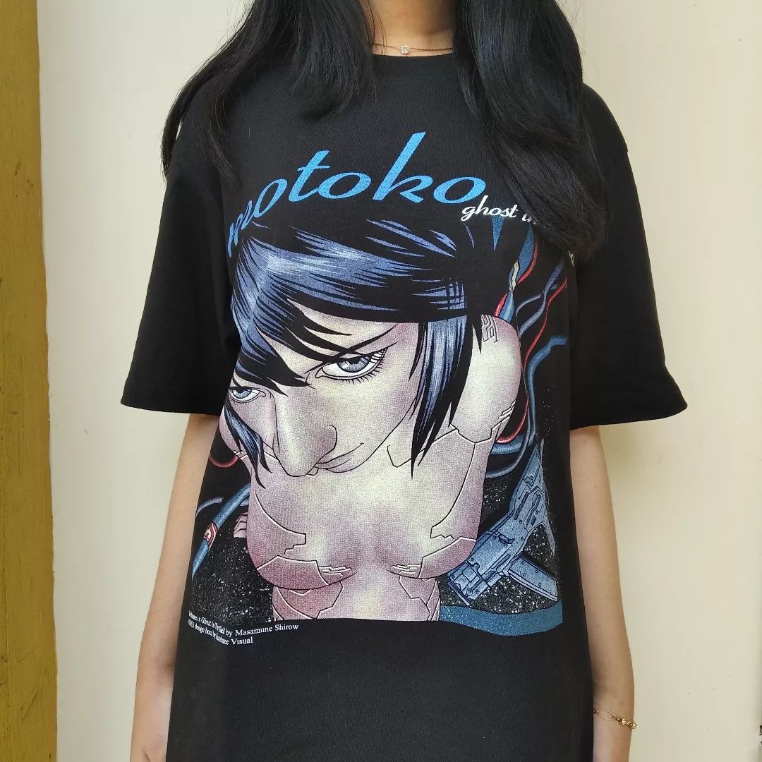 Anime × Japanese Brand × Vintage Ghost In The Shell Motoko x Deftones Anime Tee Manga T-shirt Size US XL / EU 56 / 4 - 6 Thumbnail