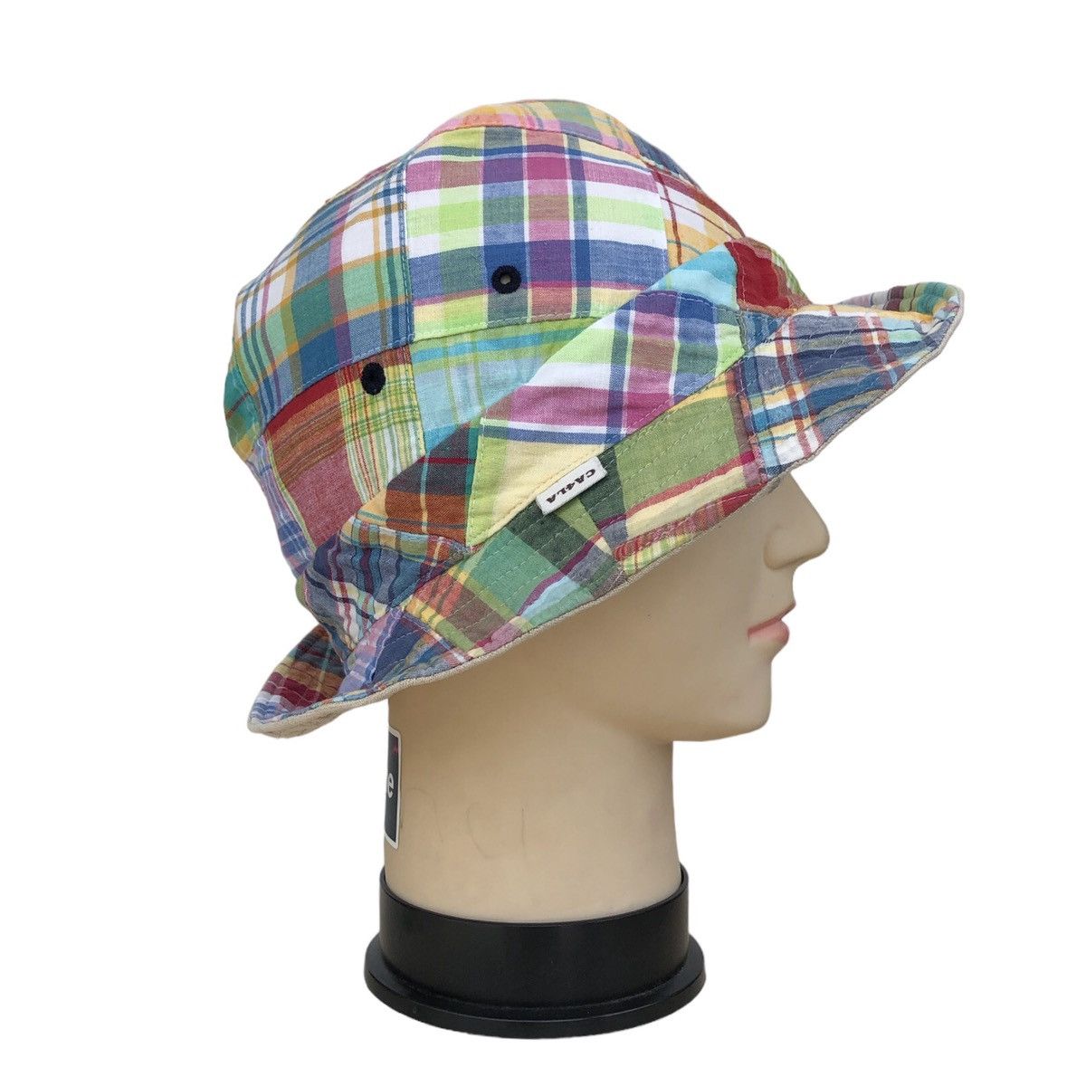 CA4LA CA4LA Patchwork Multicolour Reversible Safari Bucket Hat Size ONE SIZE - 1 Thumbnail