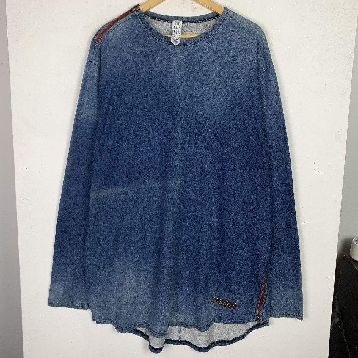 Japanese Brand × Vintage Vintage japanesebrand Long Sleeve shirt Size XXL / US 16-18 / IT 52-54 - 1 Thumbnail