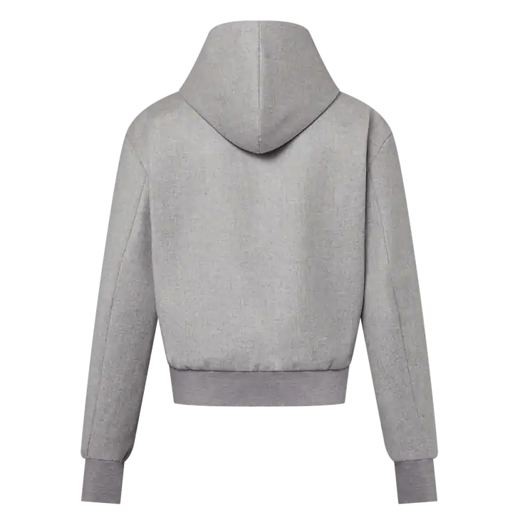 Louis Vuitton Tailored Technical Wool Hooded Blouson Size US XXS / EU 40 - 3 Thumbnail