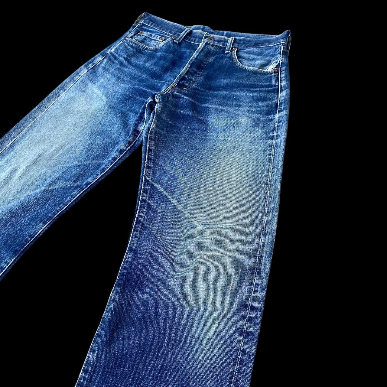 Levi's Vintage Clothing Vintage Levi’s 503BXX 90's Selvedge Denim Big E Repro 1950s Size US 29 - 6 Thumbnail