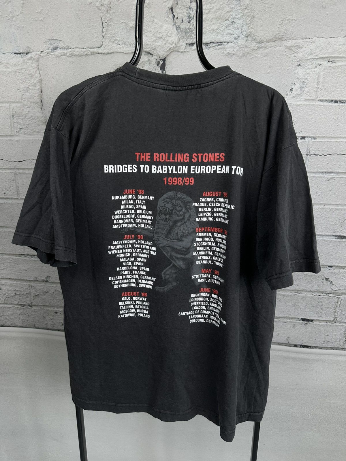 The Rolling Stones The Rolling Stones 1998 1999 Bridges to Babylon T-Shirt Size US XL / EU 56 / 4 - 2 Thumbnail