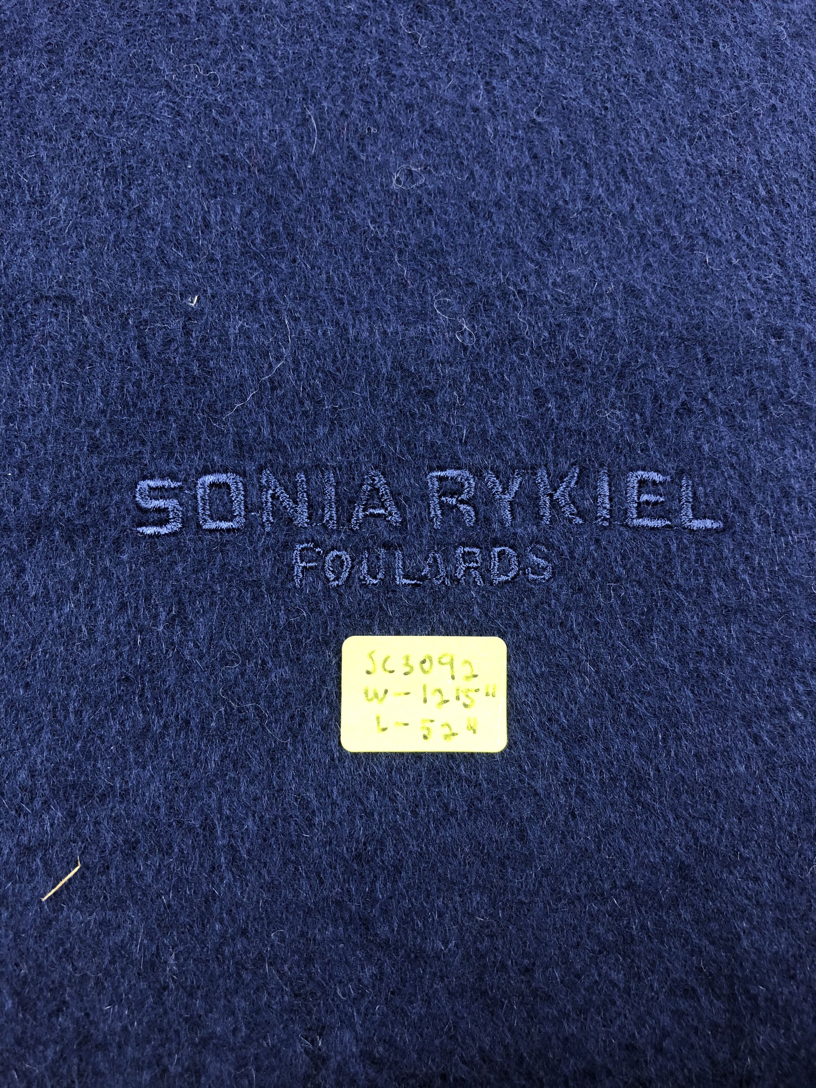 Sonia Rykiel × Vintage Sonia Rykiel Cashmere Scarf / Muffler / Neckwear Size ONE SIZE - 4 Thumbnail