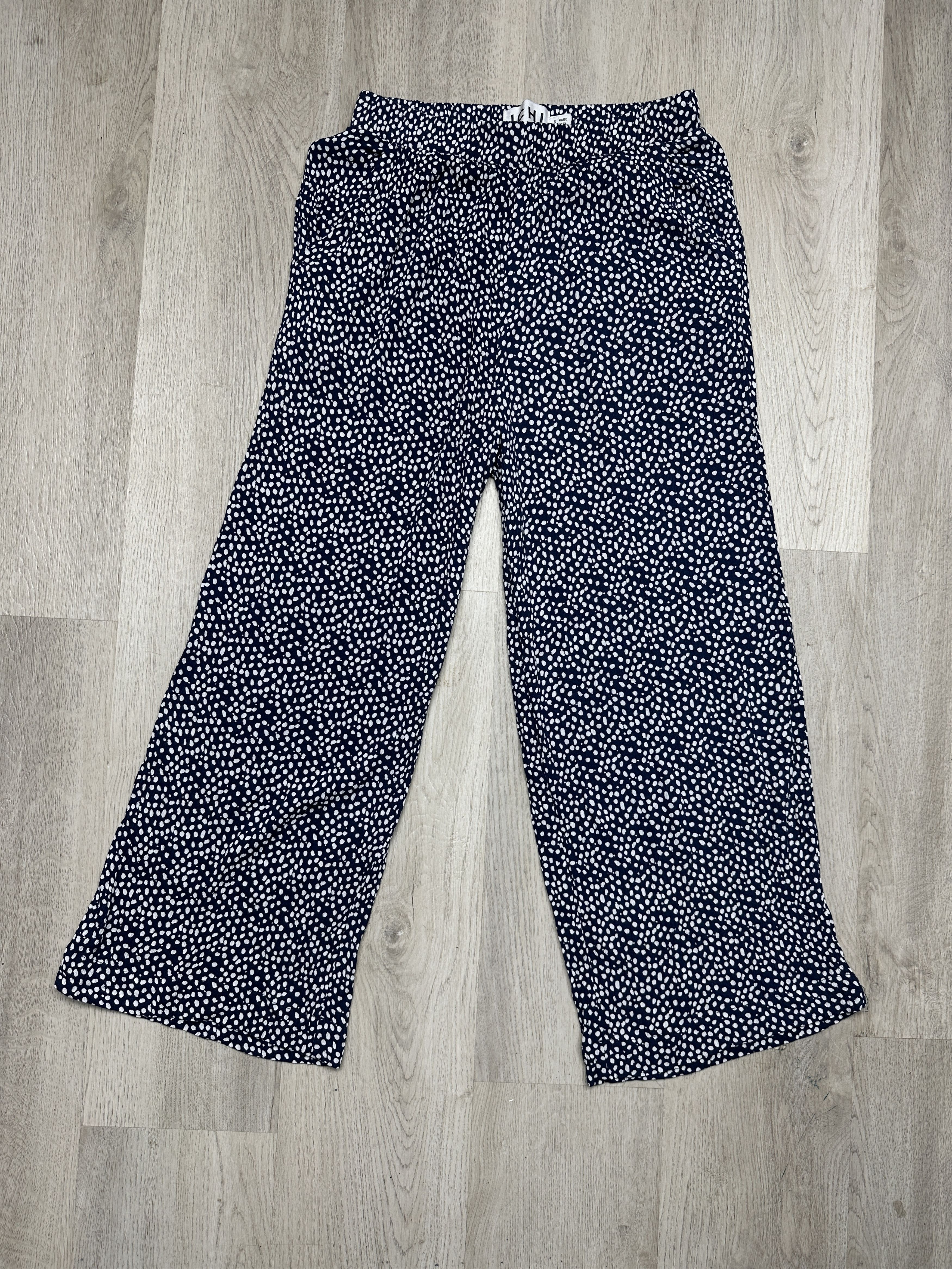Japanese Brand ICHI Antiquites Womens Wide Baggy Pants Size 28" / US 6 / IT 42 - 1 Thumbnail