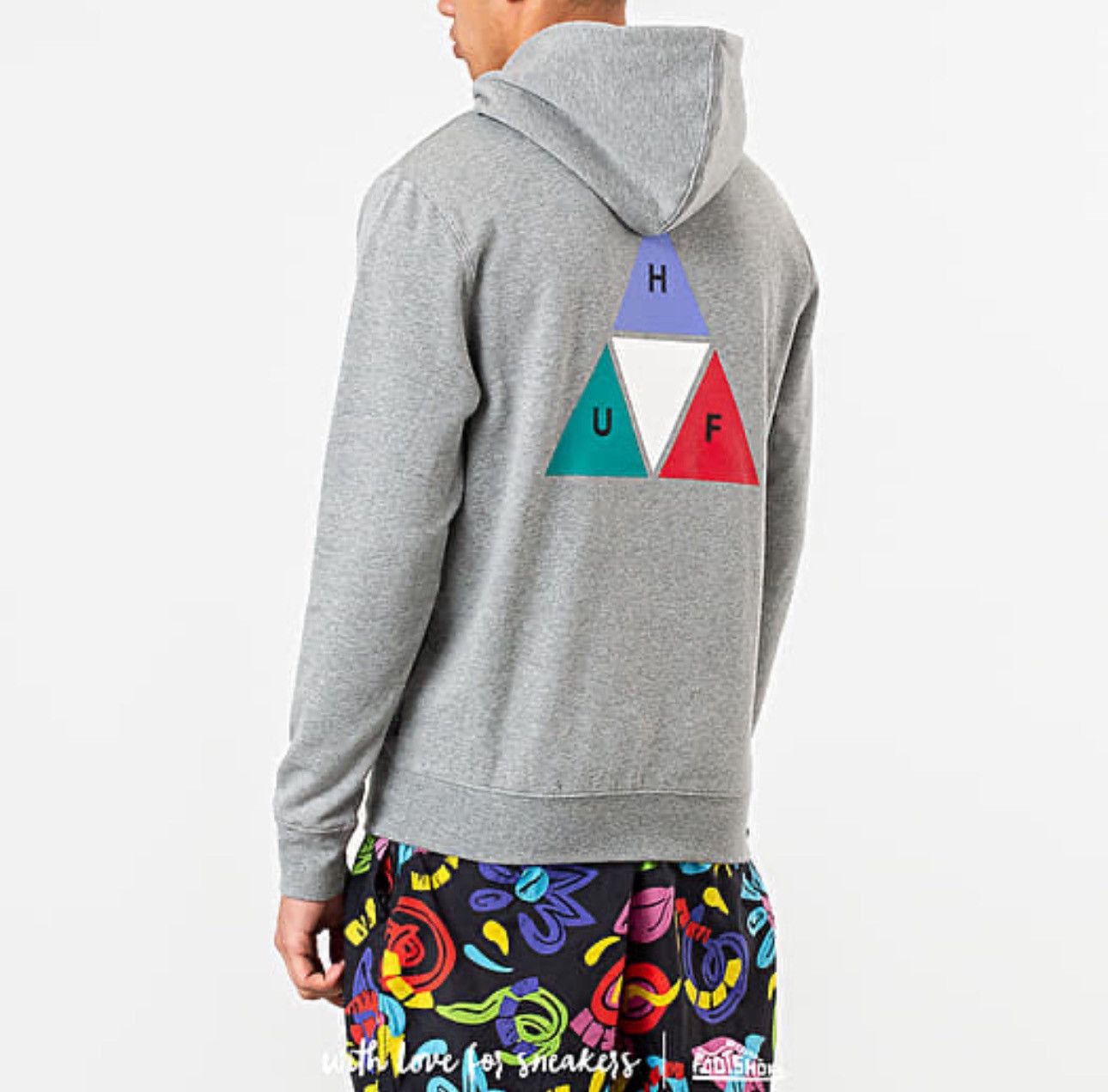 Huf HUF men’s Prism TT pullover hoodie backhit Size US L / EU 52-54 / 3 - 1 Thumbnail