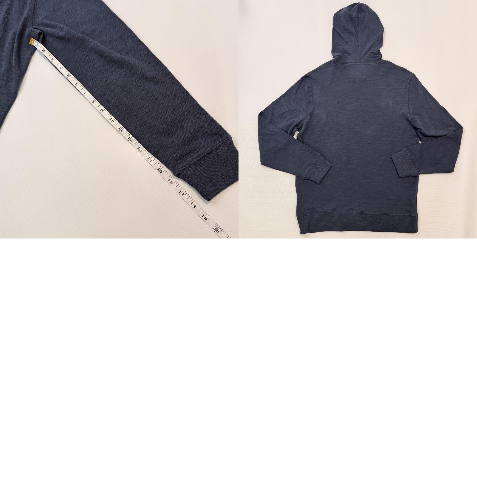 Faherty Faherty Hoodie Mens Medium Blue Organic Cotton Lightweight Pullover Knit Hoodie Mens Medium Blue Cotton Lightweight Knit Pullover Faherty Size US M / EU 48-50 / 2 - 8 Thumbnail