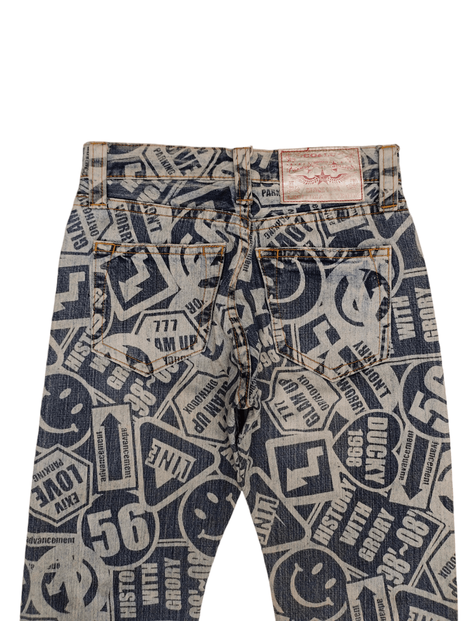 If Six Was Nine CO&LU Fullprint Design Denim Pants Julius Style Size US 28 / EU 44 - 10 Thumbnail