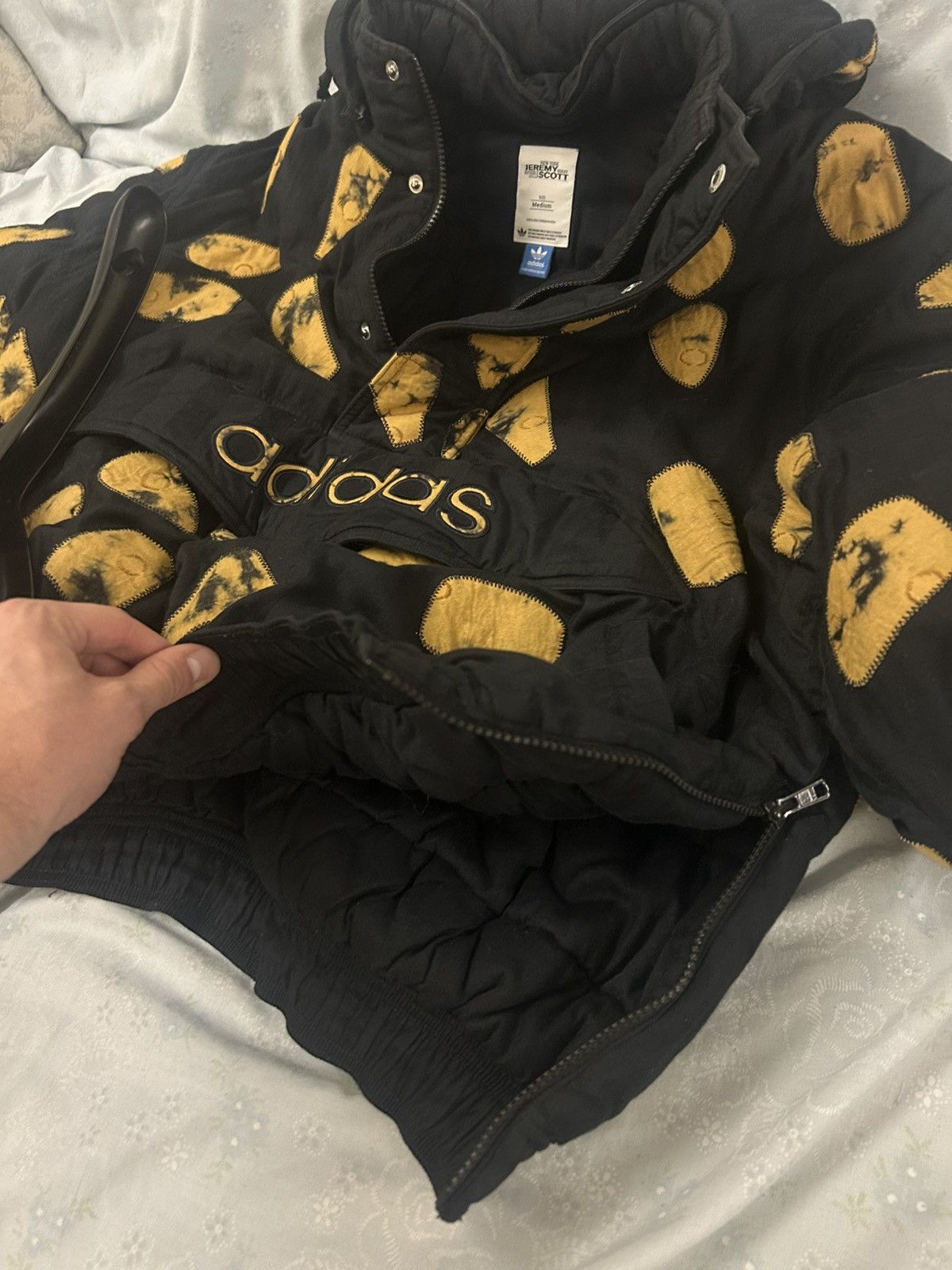 Jeremy Scott Jeremy Scott × Adidas Leopard Puffer Jacket Size US M / EU 48-50 / 2 - 2 Thumbnail
