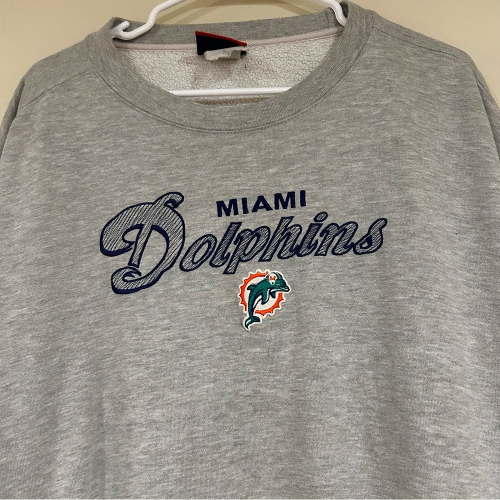 Lee Vintage Miami Dolphins Football Sweatshirt Size US XXL / EU 58 / 5 - 2 Thumbnail