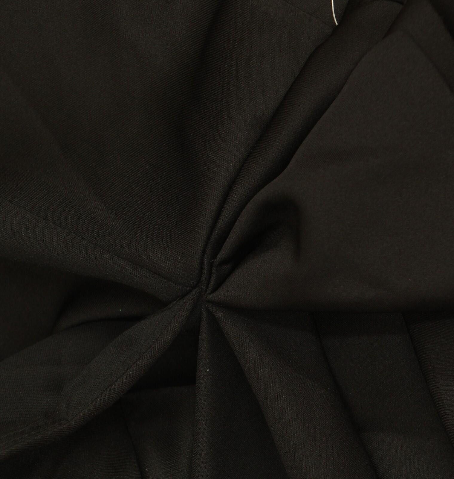 Other Nwt Xscape Side Ruffle Ruched Midi Dress 5636x Black 16 Size XXL / US 16-18 / IT 52-54 - 7 Thumbnail