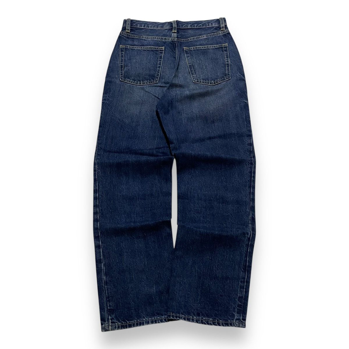 Japanese Brand ORIGINAL JAPANES GU DENIM LOOSE STRAIGHTCUT (28×39) Size US 28 / EU 44 - 8 Thumbnail