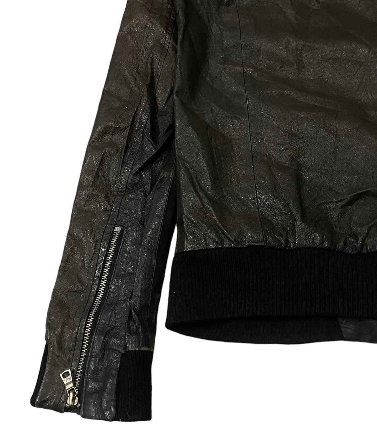 If Six Was Nine Vintage LHP Asymmetric Seditionaries Hoodie Leather Jacket Size US M / EU 48-50 / 2 - 14 Thumbnail