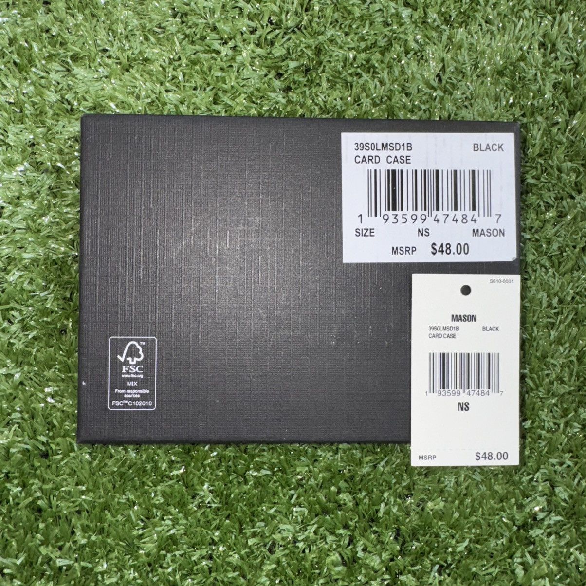 Michael Kors × Vintage Michael Kors Black Monogram Jet Set Leather Card Case Wallet Size ONE SIZE - 6 Thumbnail