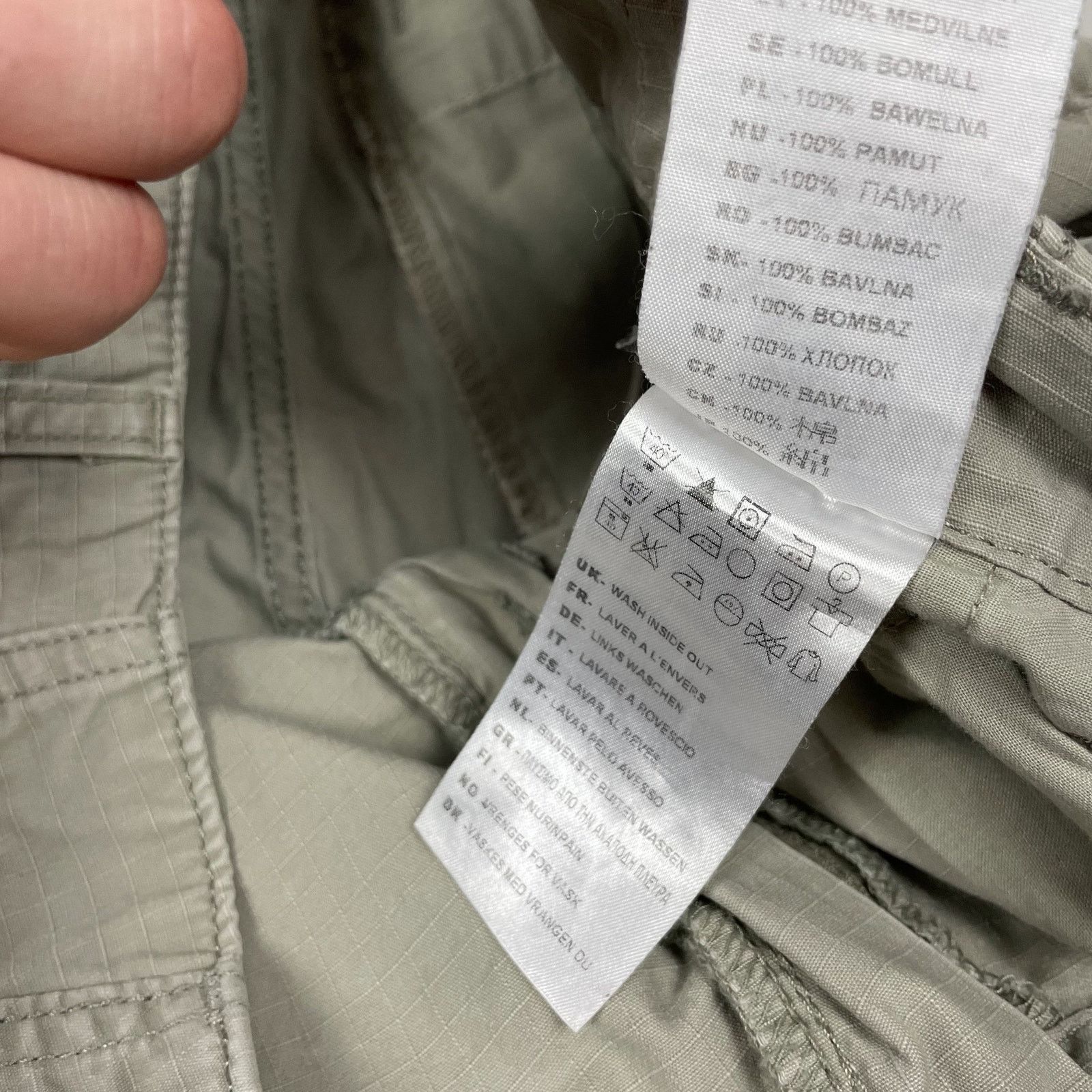 Carhartt × Vintage Carhartt Men's white Cotton Low Rise Cargo Bermuda Shorts 32 Size US 32 / EU 48 - 8 Thumbnail