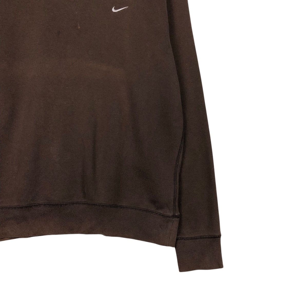 Nike Nike Essential Micro Swoosh Sweatshirt — Washed Cocoa Tone Size US L / EU 52-54 / 3 - 6 Thumbnail