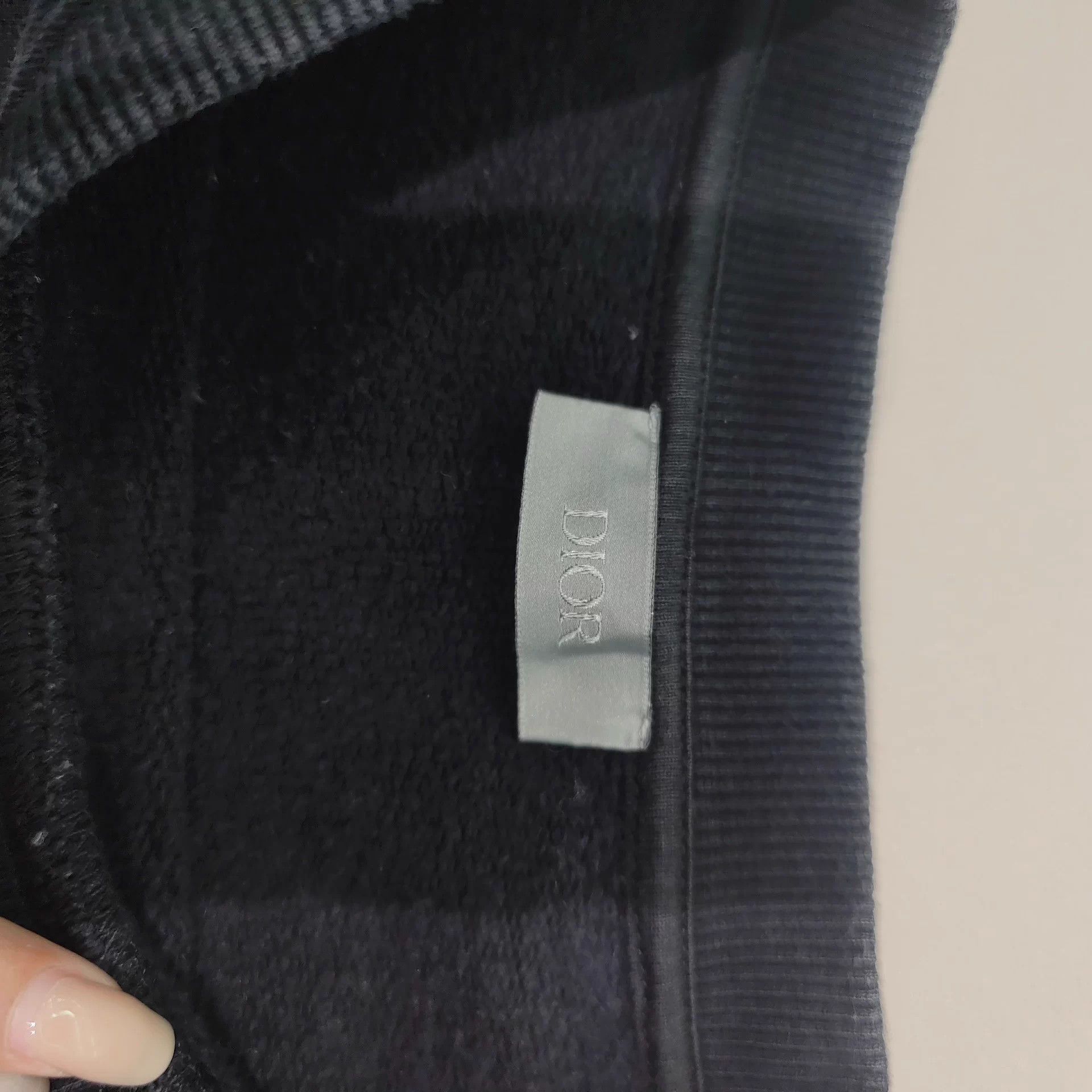 Dior Dior Bee Embroidery Hoodie Black - 95% New Size ONE SIZE - 4 Thumbnail