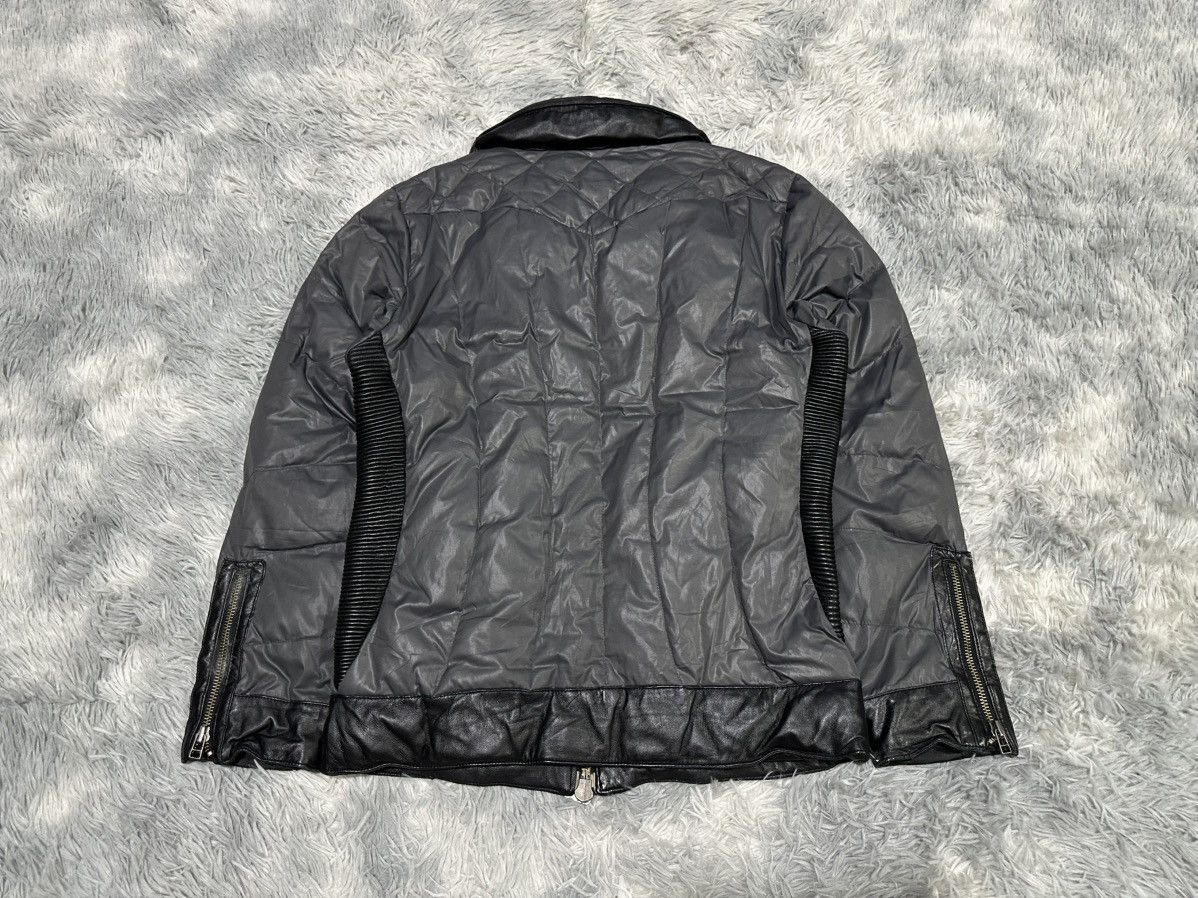 Le Grande Bleu (L.G.B.) 🔥Sick Y2K Maniac Works Puffer Leather Jacket Size US L / EU 52-54 / 3 - 8 Thumbnail