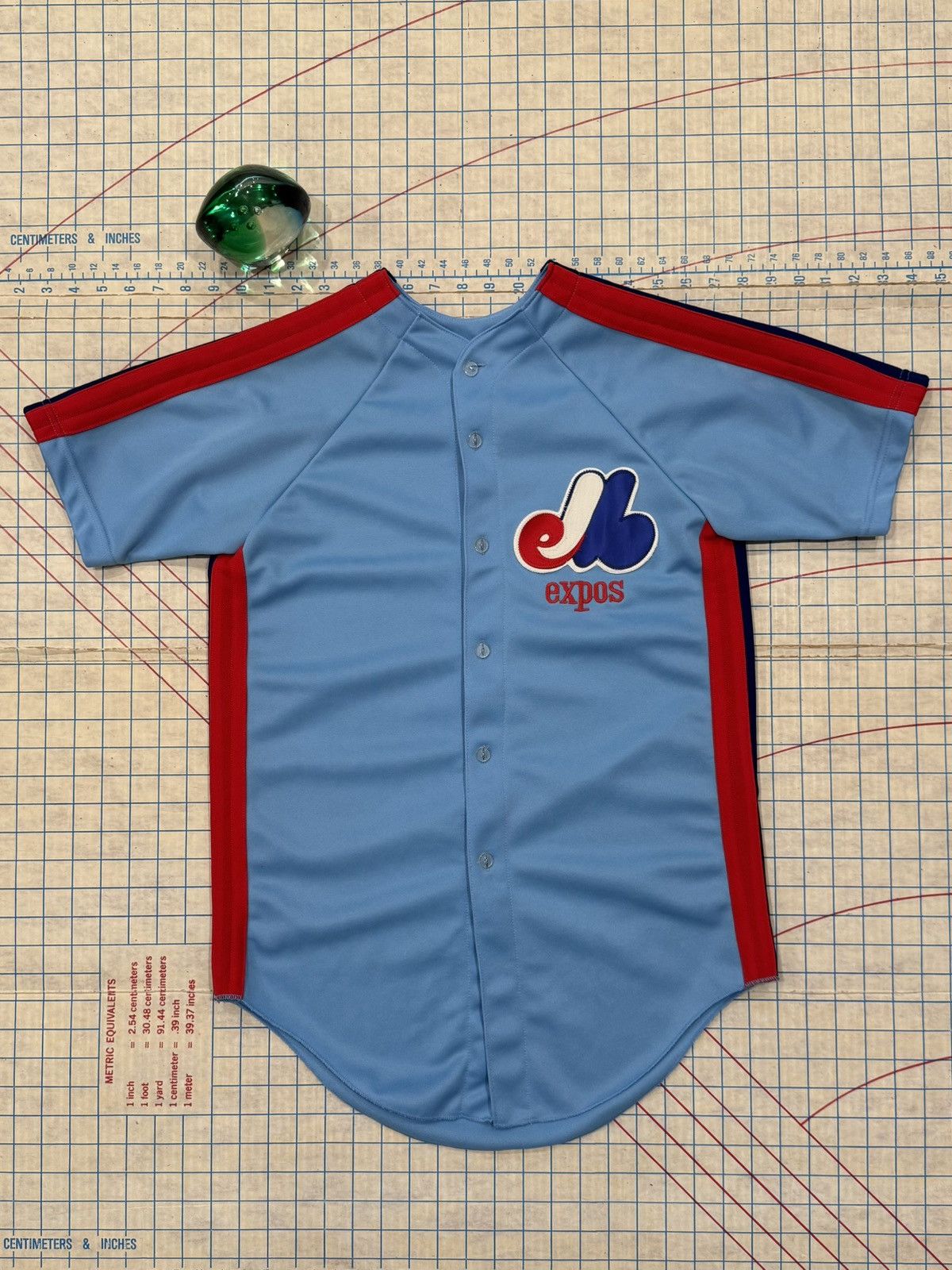 Ccm Vintage Montreal Expos Baseball Jersey CCM Mens Medium 80’s Size US M / EU 48-50 / 2 - 1 Thumbnail