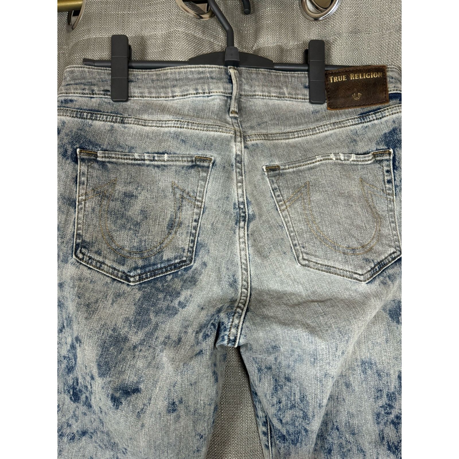 True Religion True Religion Jennie Curvy Skinny Jean Marble Moon Women 31" Size 31" - 5 Thumbnail