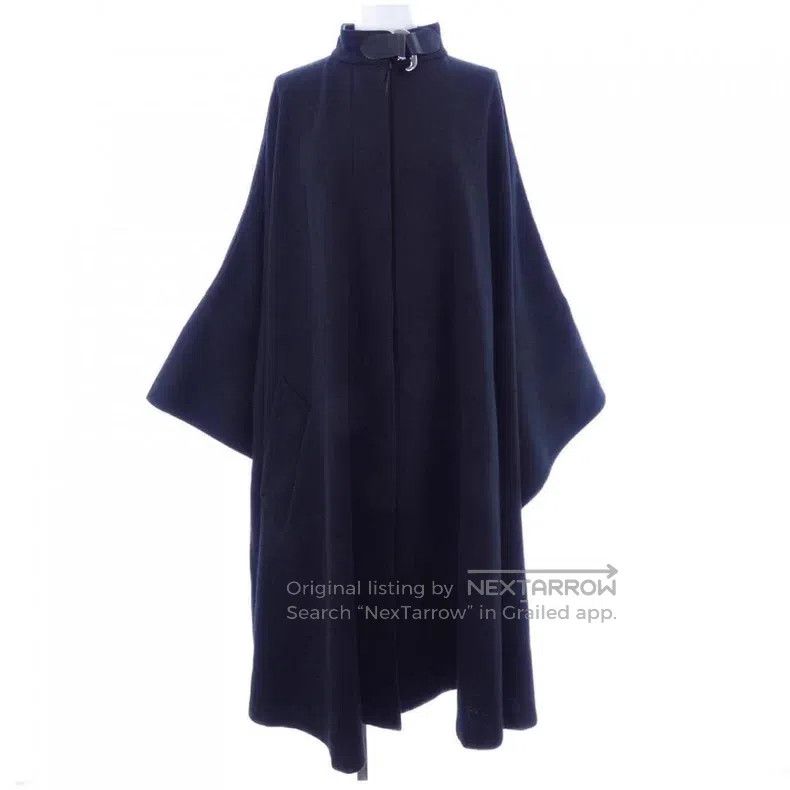 Hermes Hermes Wool cloak coat Size XS / US 0-2 / IT 36-38 - 1 Thumbnail