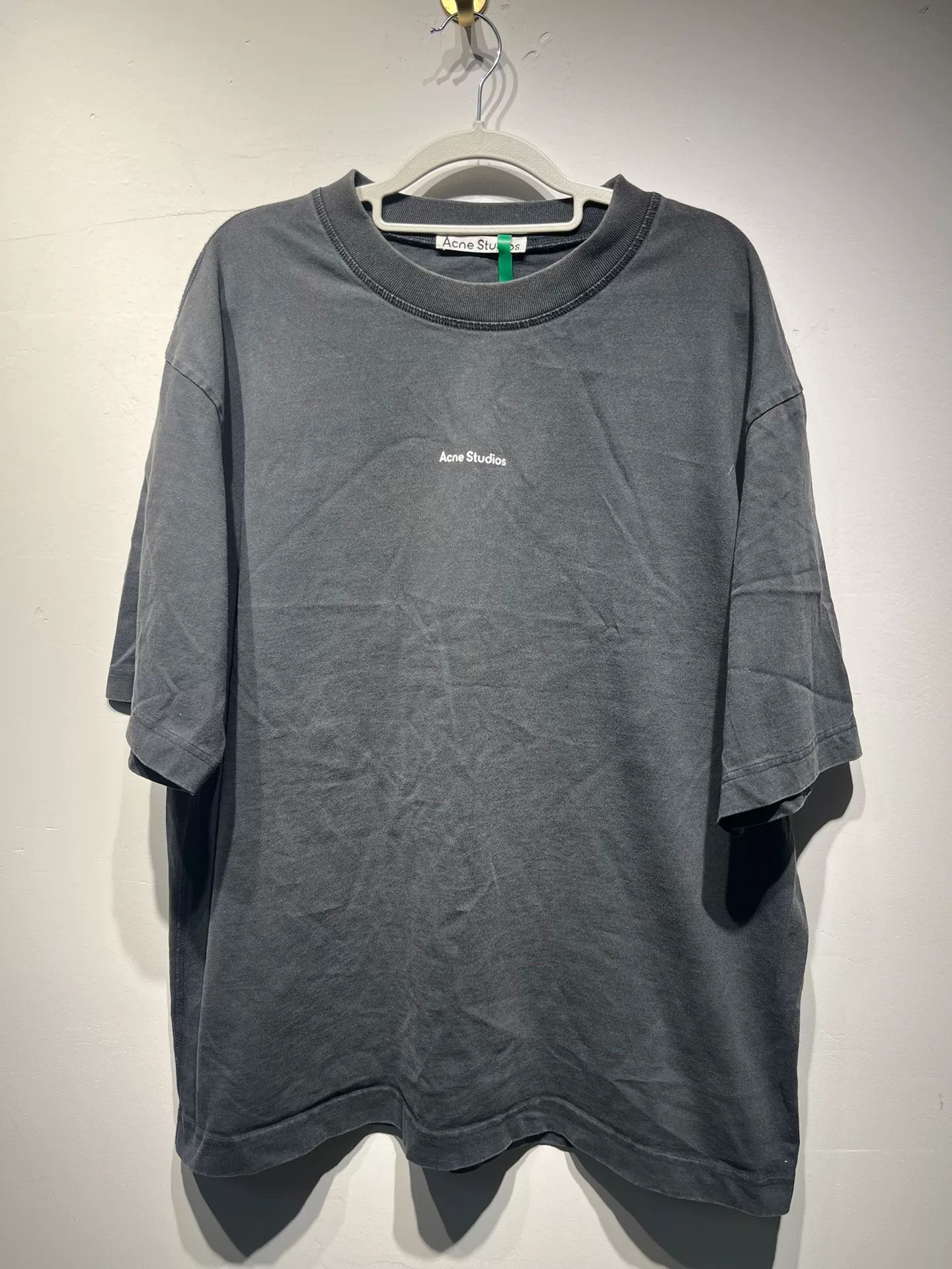 Acne Studios Acne Studios Printed Oversized Black T-Shirt XL Men Size US XL / EU 56 / 4 - 1 Thumbnail
