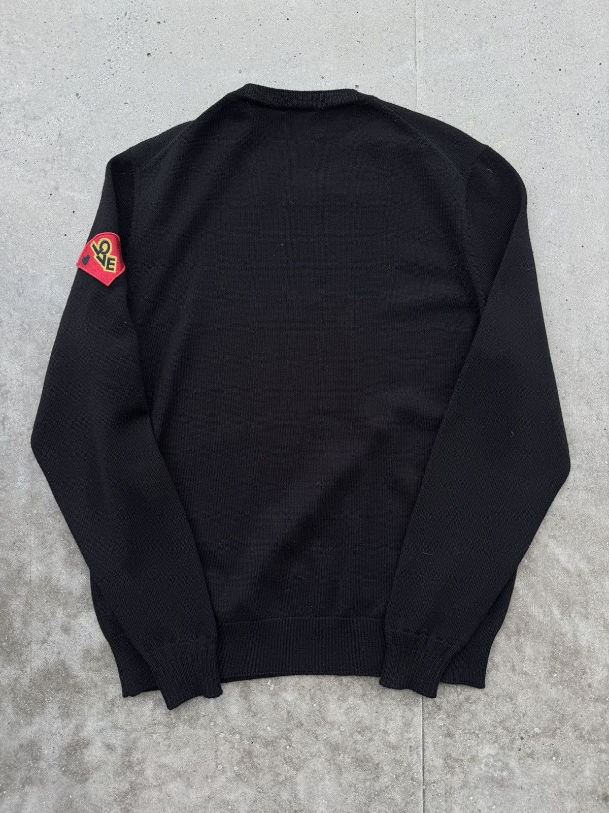Designer × Hedi Slimane × Saint Laurent Paris Hedi Slimane Saint Laurent paris wool knit sweater Size US XL / EU 56 / 4 - 4 Thumbnail