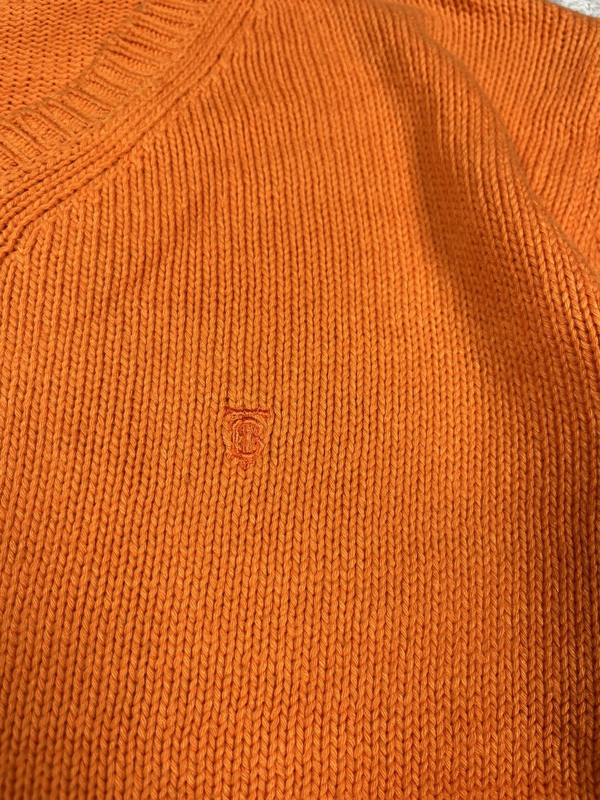 Burberry Thomas Burberry Vintage Light Knitted Sweater Orange Size L Size L / US 10 / IT 46 - 4 Thumbnail