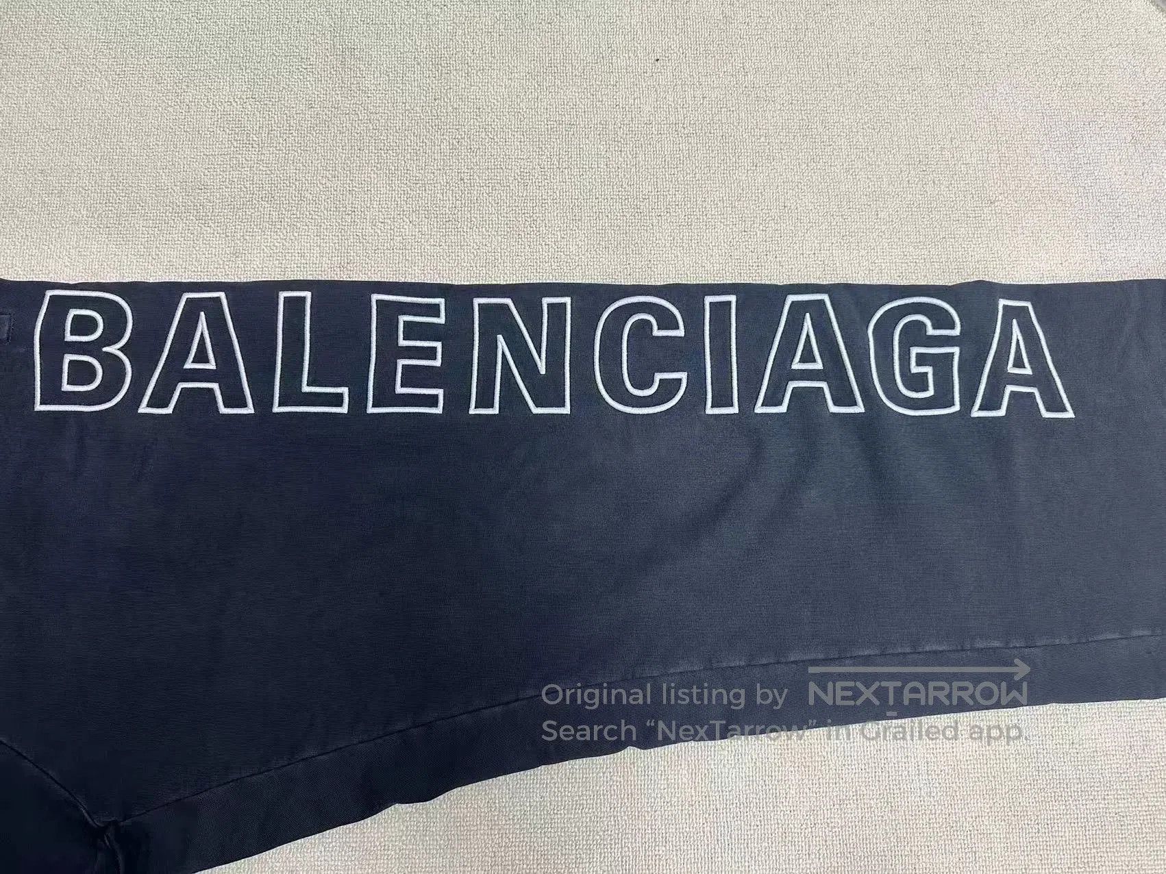 Balenciaga Balenciaga Mid-Rise Straight-Leg Loose Casual Pants. Size US 26 / EU 42 - 3 Thumbnail