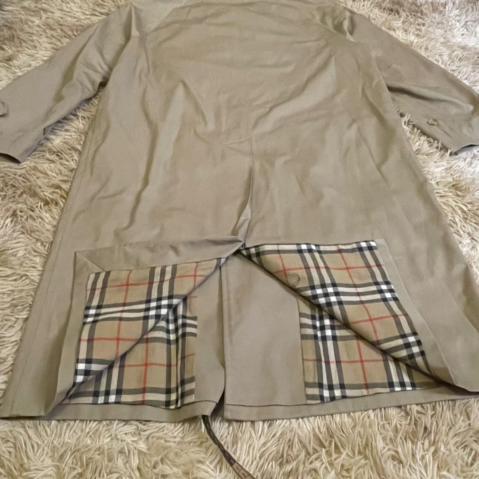 Burberry Vintage Burberry's men's Trench Coat Nova Check england M L Size US M / EU 48-50 / 2 - 7 Thumbnail