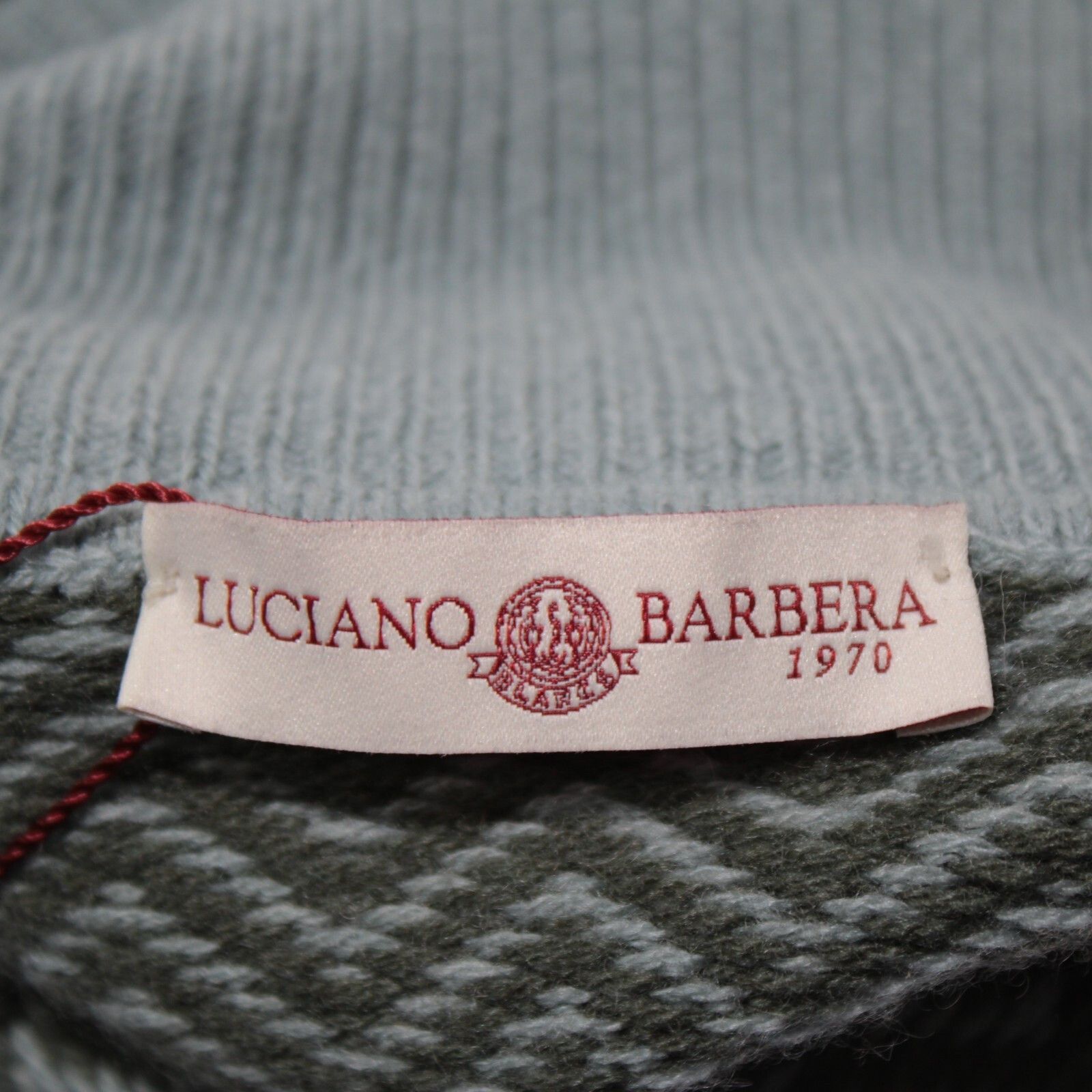 Luciano Barbera Luciano Barbera Sweater Size US M in Blue Size US M / EU 48-50 / 2 - 7 Thumbnail