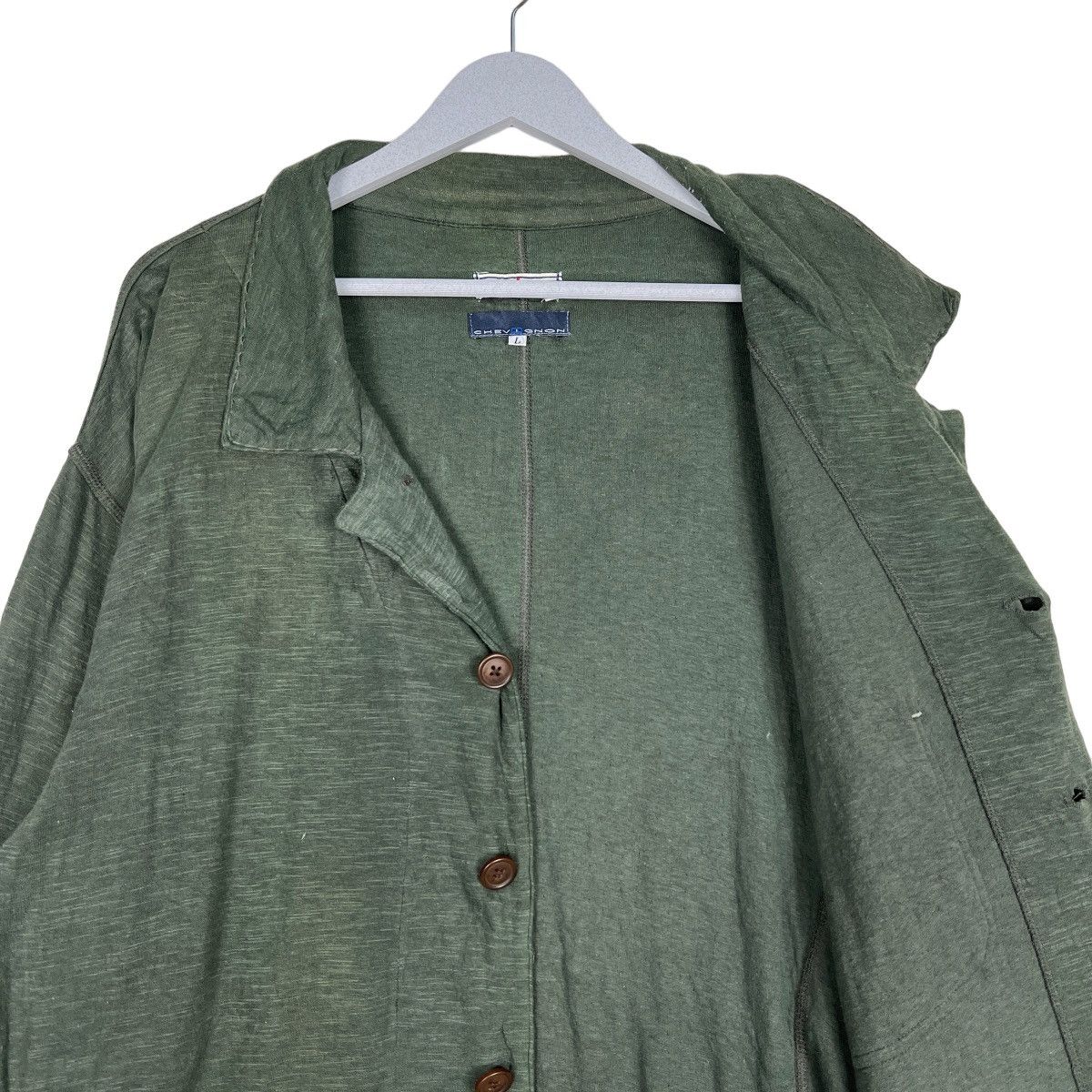 Chevignon 🔥 VINTAGE CHEVIGNON CARGO POCKET CARDIGAN Size US L / EU 52-54 / 3 - 10 Thumbnail