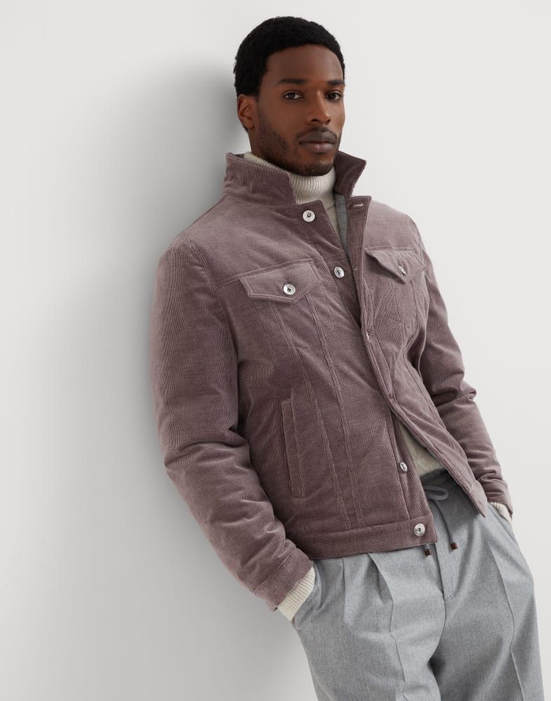 Brunello Cucinelli o1w1db10825 Padded Jacket in Brown Size US XL / EU 56 / 4 - 3 Thumbnail