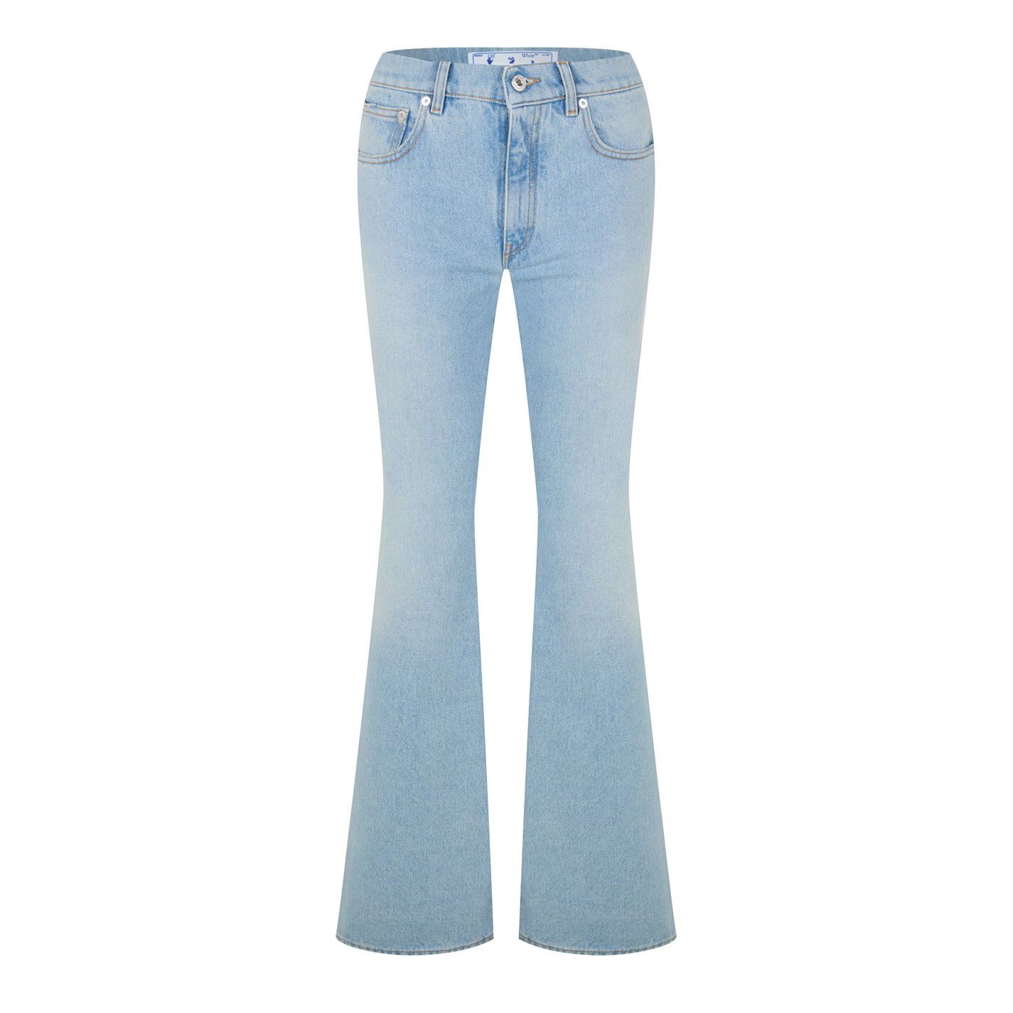 Off-White o1g2r1mq1224 Jeans in Light Blue Size 29" - 1 Thumbnail