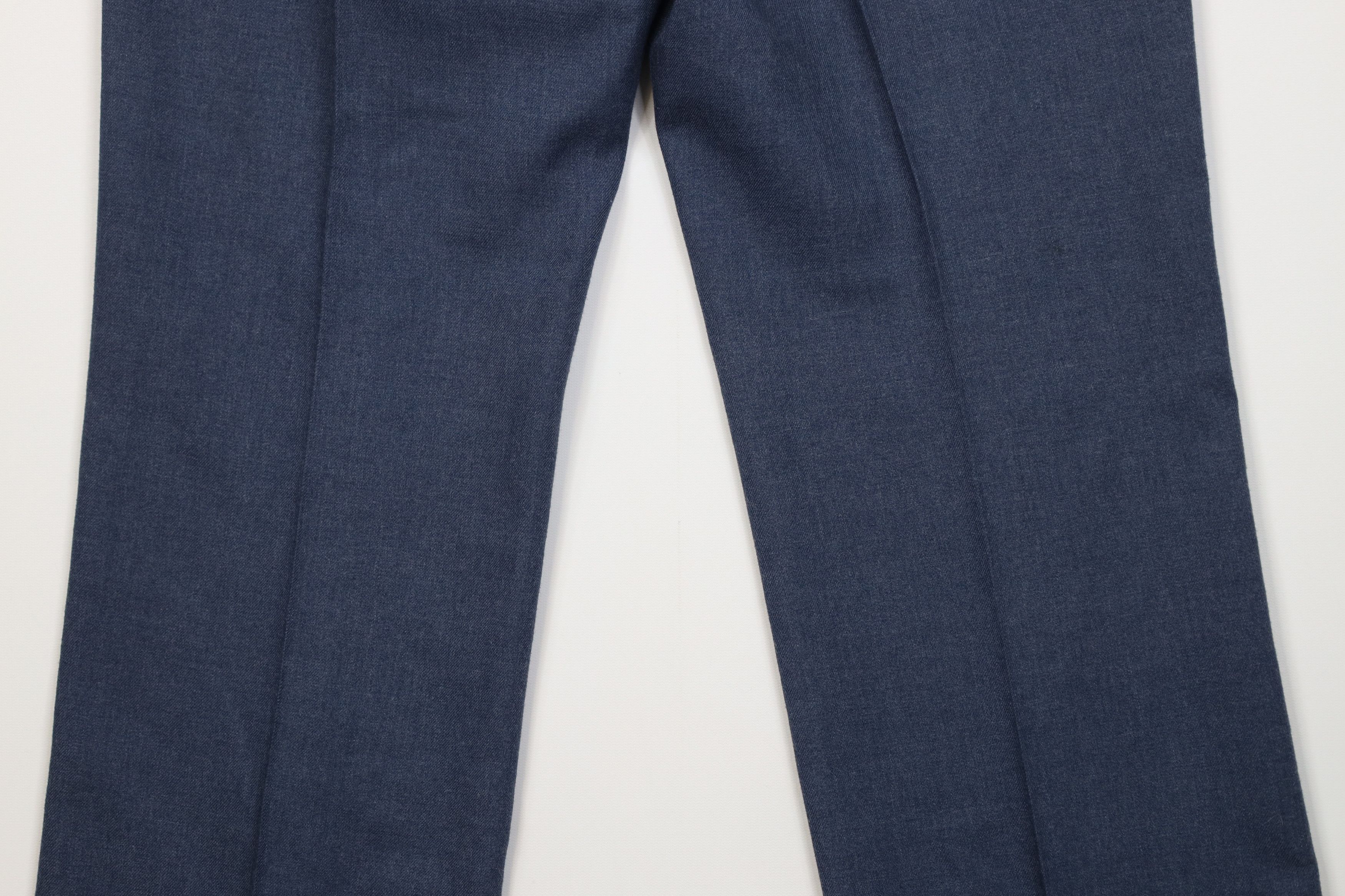 Vintage Vintage 70s Streetwear Wool Flared Wide Leg Chino Pants USA Size US 36 / EU 52 - 13 Thumbnail