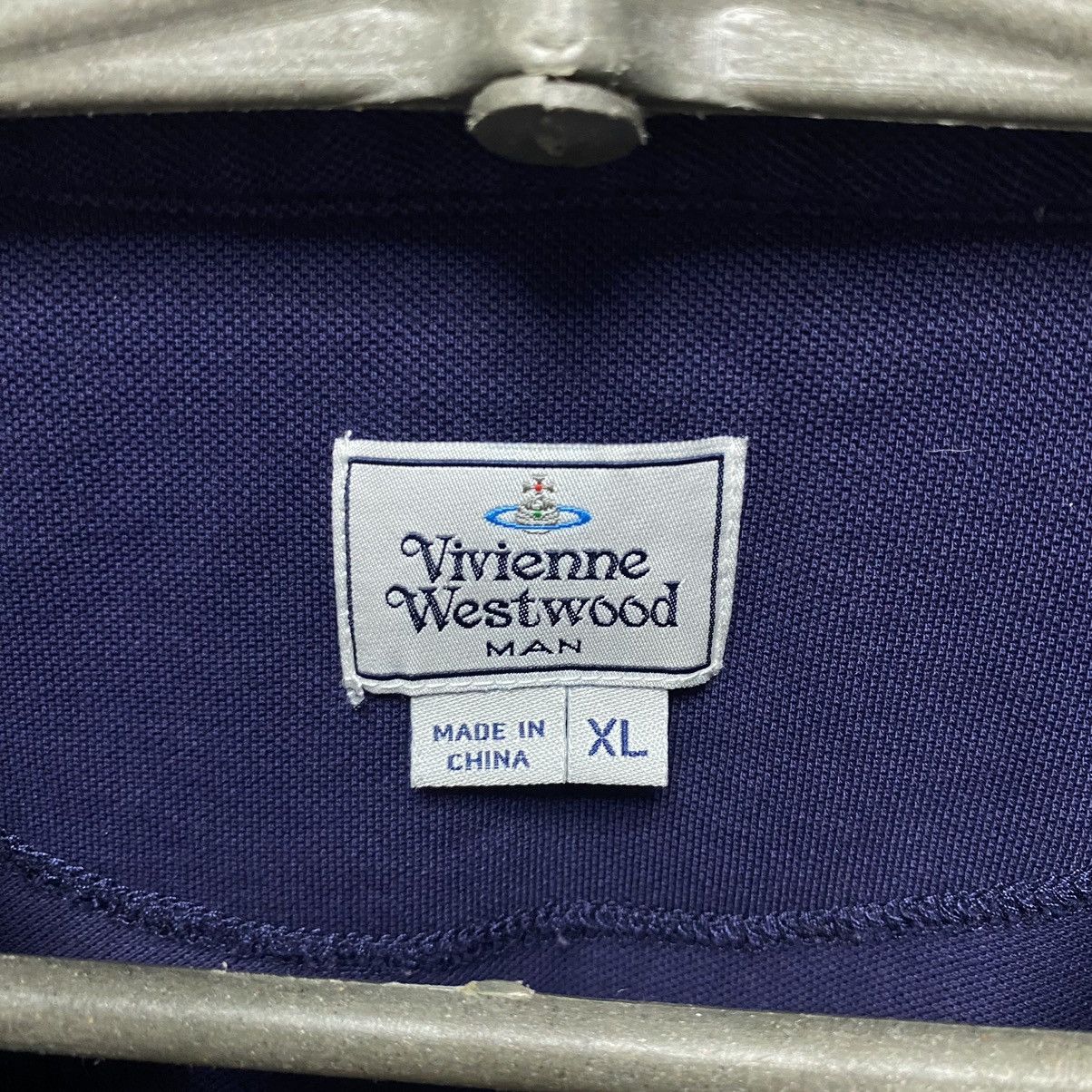 Vivienne Westwood Vintage Vivienne Westwood Polo Shirt Logo Orb Basic Y2k Size US XL / EU 56 / 4 - 8 Thumbnail