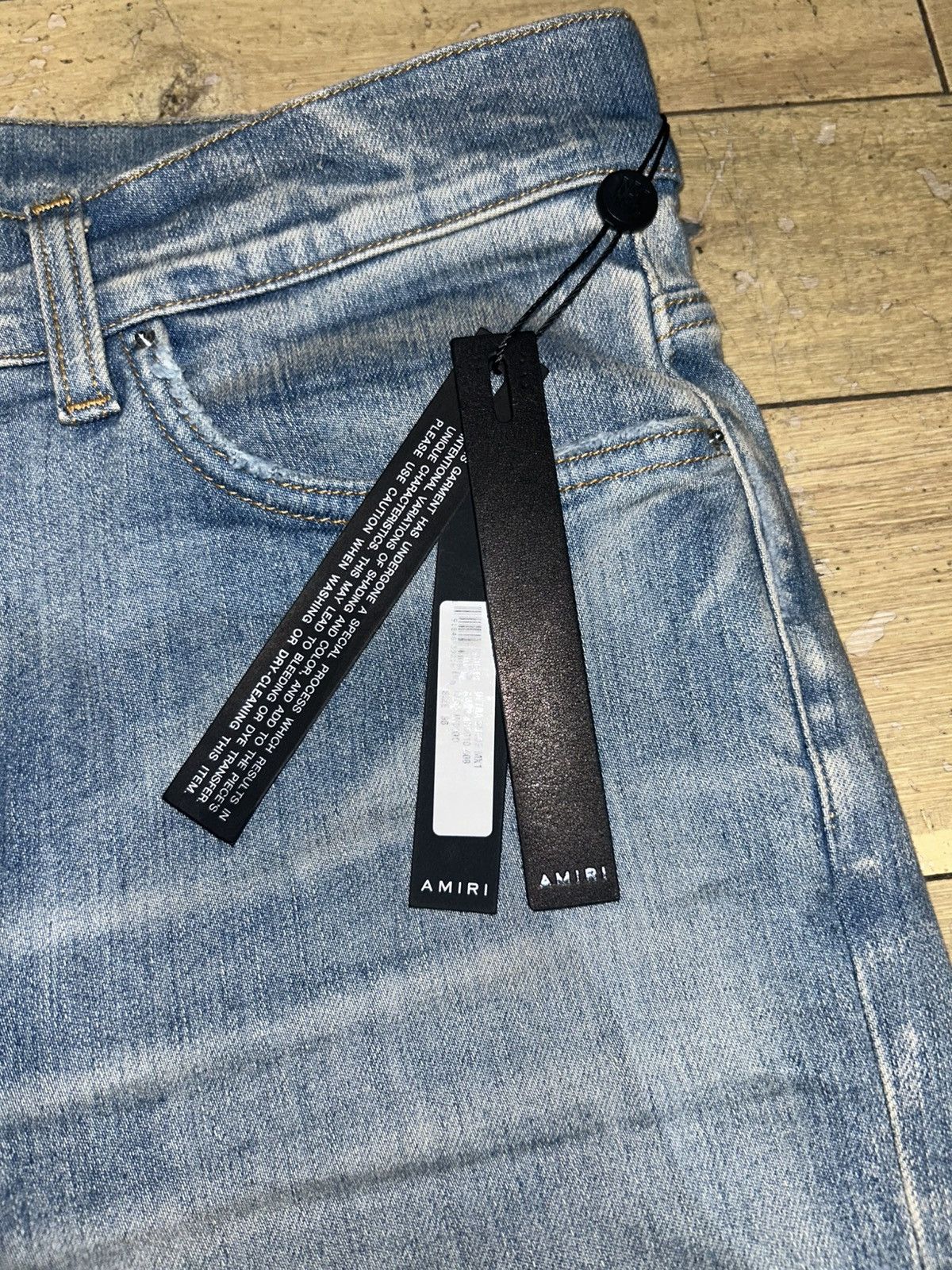 Amiri Amiri Brown Patch Jeans Size US 38 / EU 54 - 5 Thumbnail