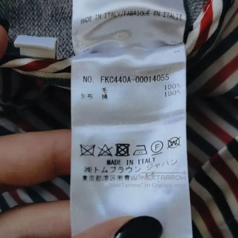 Thom Browne Thom Browne Gray Wool Women's Pullover Sweater . Size M / US 6-8 / IT 42-44 - 6 Thumbnail