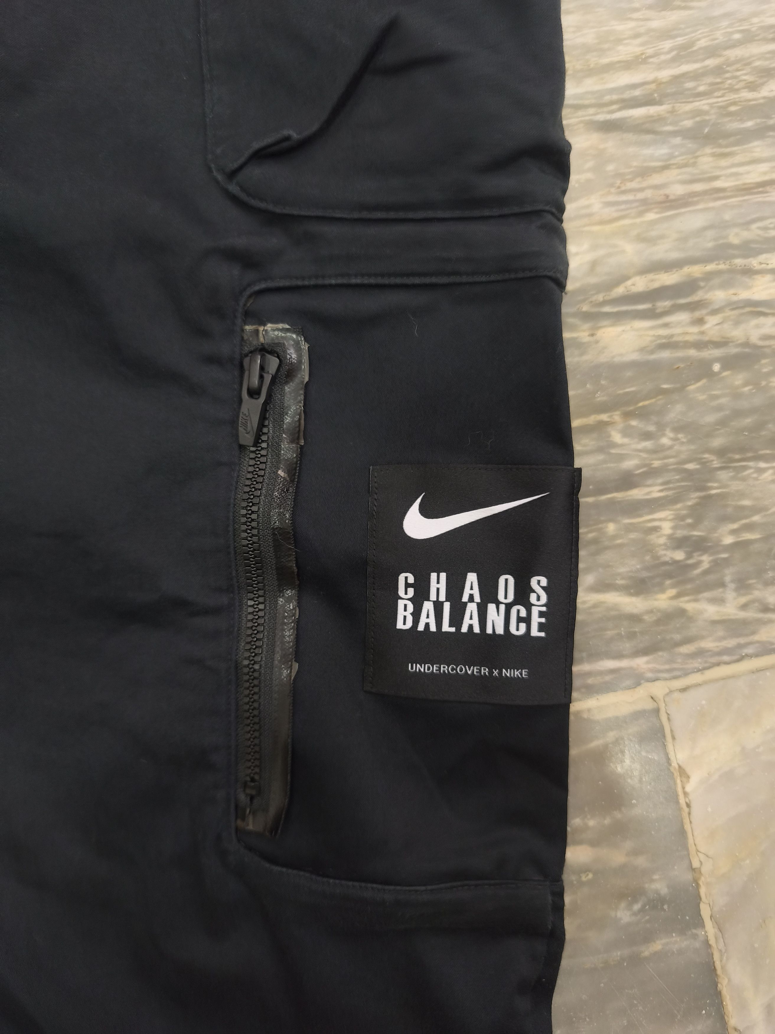 Nike × Undercover Nike Lab x Undercover Cargo Pants Black Size US 35 - 4 Thumbnail