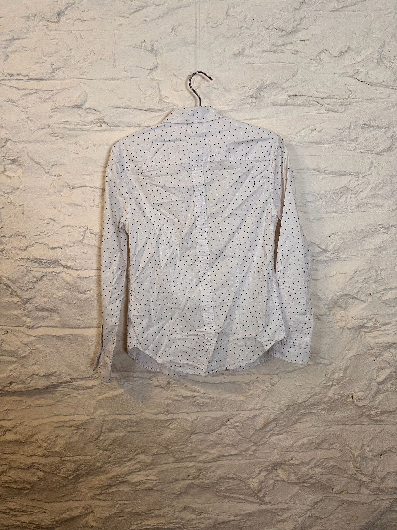 Band Of Outsiders Exclamation point polka dot white button down long sleeve Size US S / EU 44-46 / 1 - 2 Thumbnail