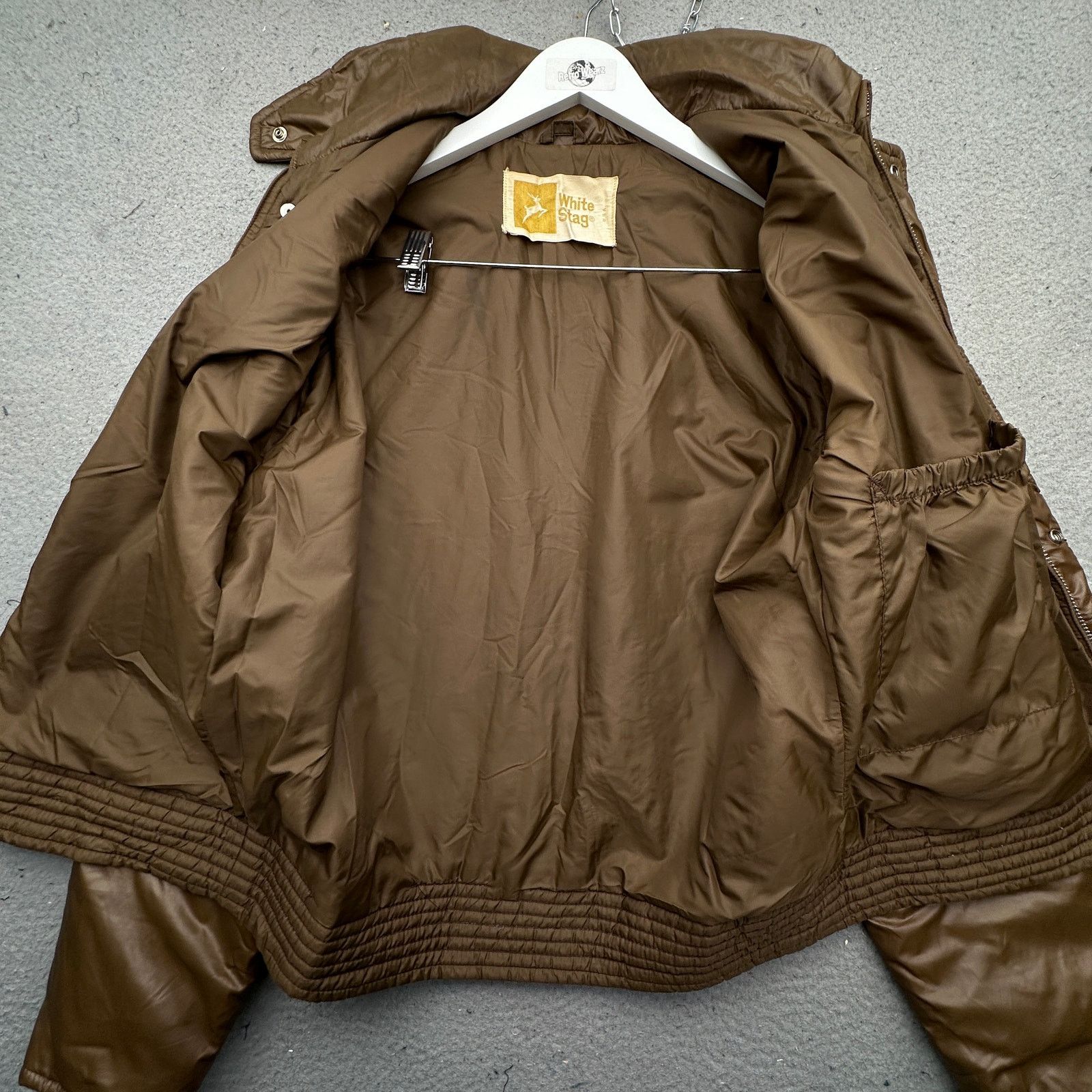 Other Vintage 70s White Stag Puffer Jacket Mens Large Brown Size US L / EU 52-54 / 3 - 6 Thumbnail