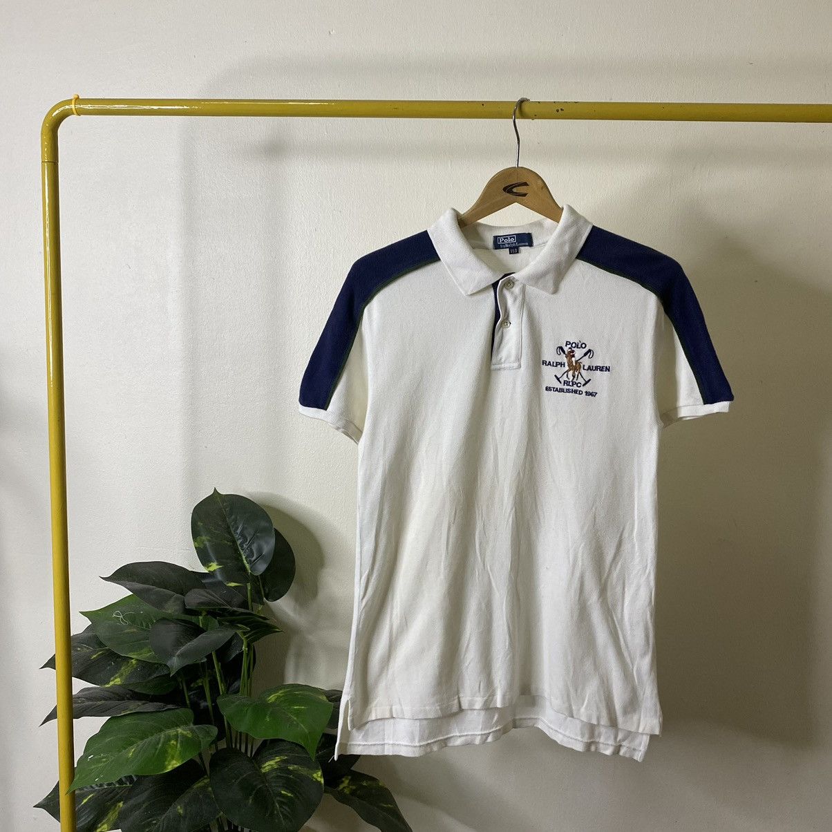 Polo Ralph Lauren Vintage Polo Ralph Lauren RLPC Polo Tee Size US S / EU 44-46 / 1 - 1 Thumbnail
