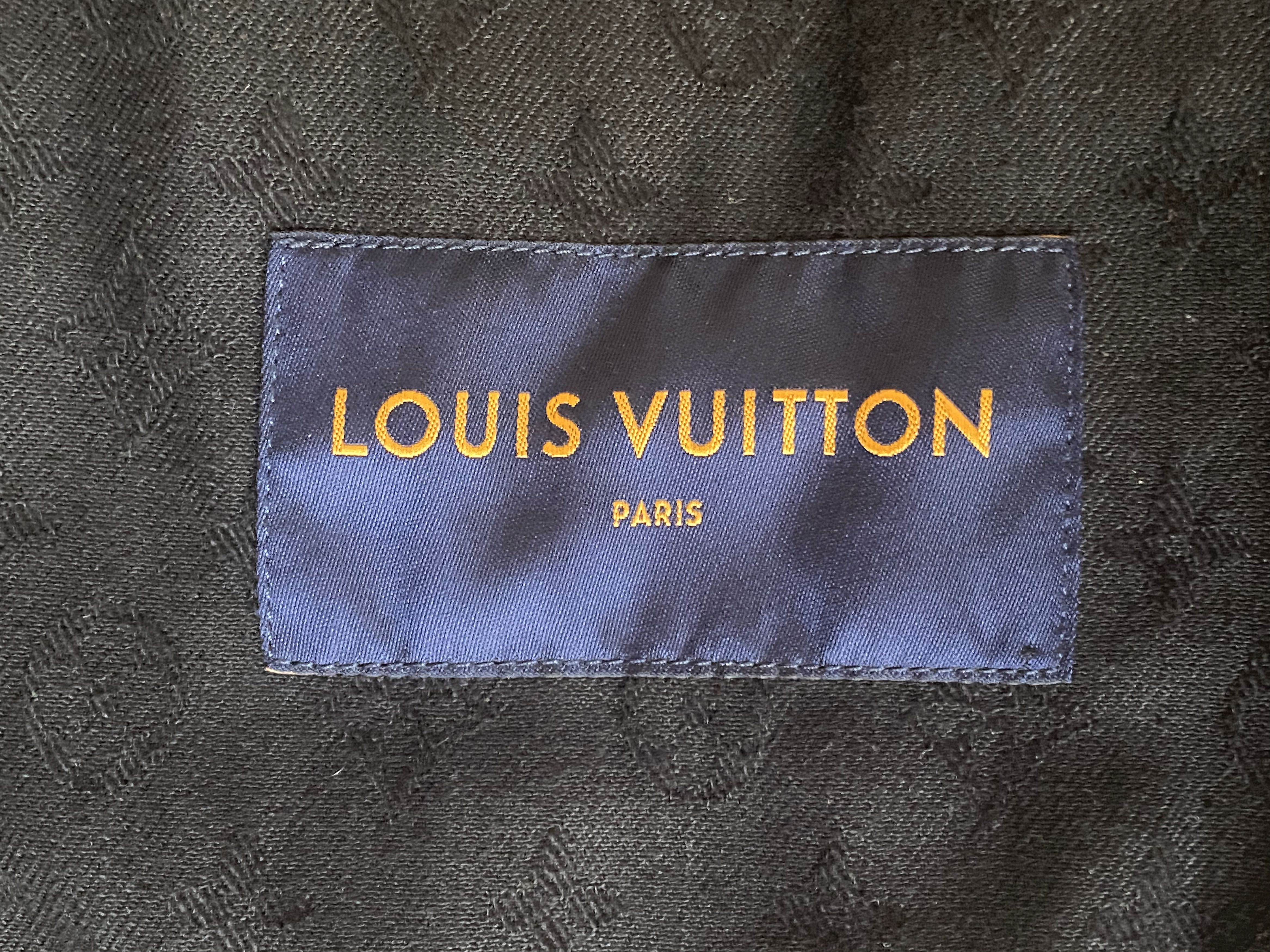 Louis Vuitton Louis Vuitton Monogram Black Denim Jacket Size US S / EU 44-46 / 1 - 4 Thumbnail